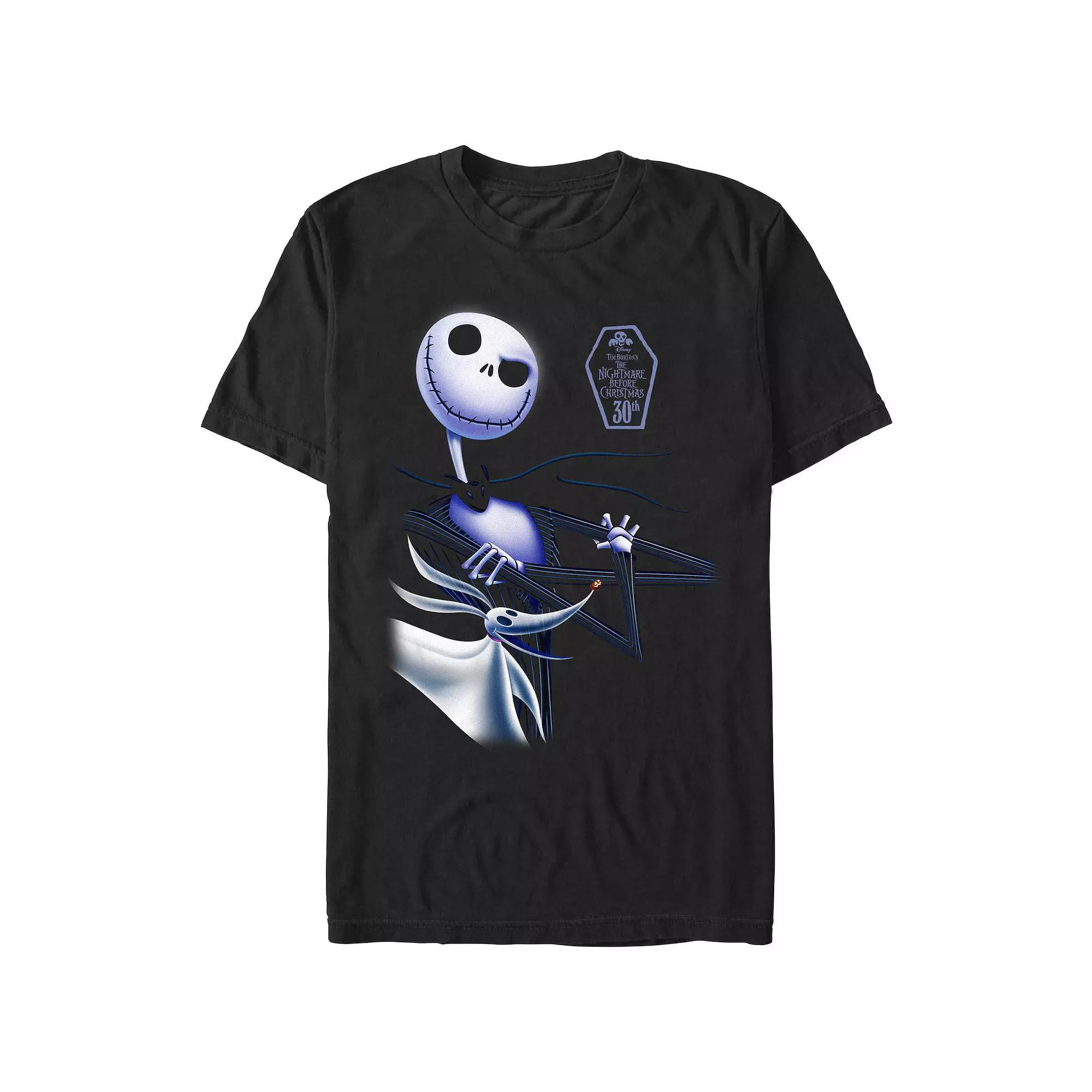 Disneys The Nightmare Before Christmas 30th Mens Graphic Tee Product Image