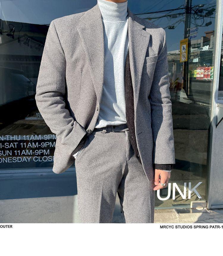 Blazer / Straight Leg Pants / Set Product Image