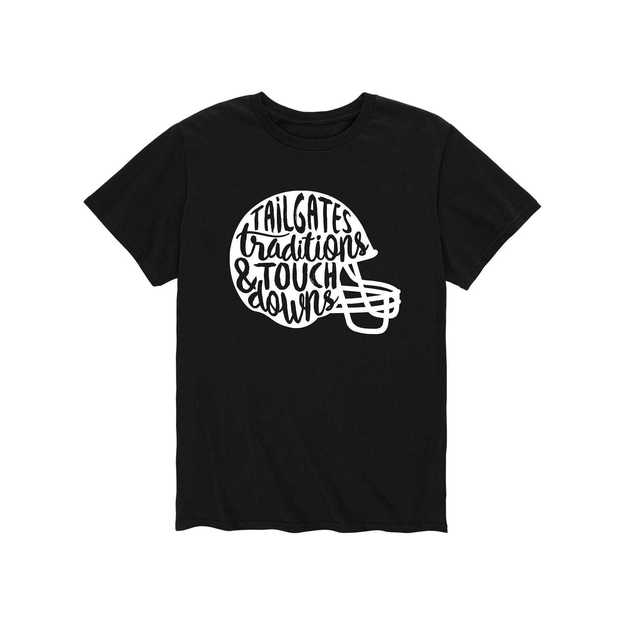Mens Tailgates Touchdowns Helmets Tee Product Image