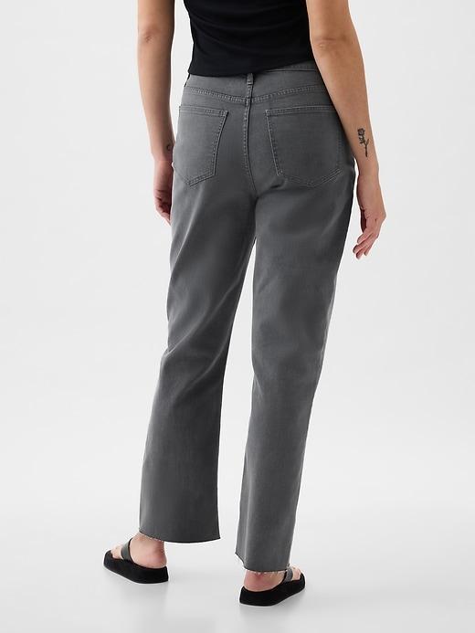 High Rise Kick Fit Jeans Product Image