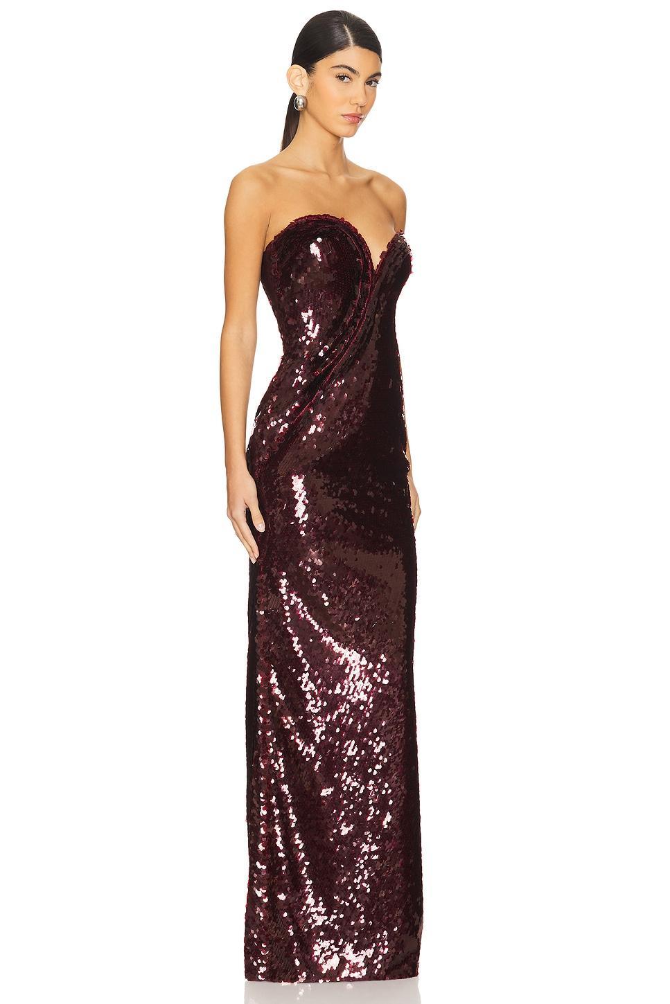 The Sequin Sculpted Column Gown Gaurav Gupta Product Image