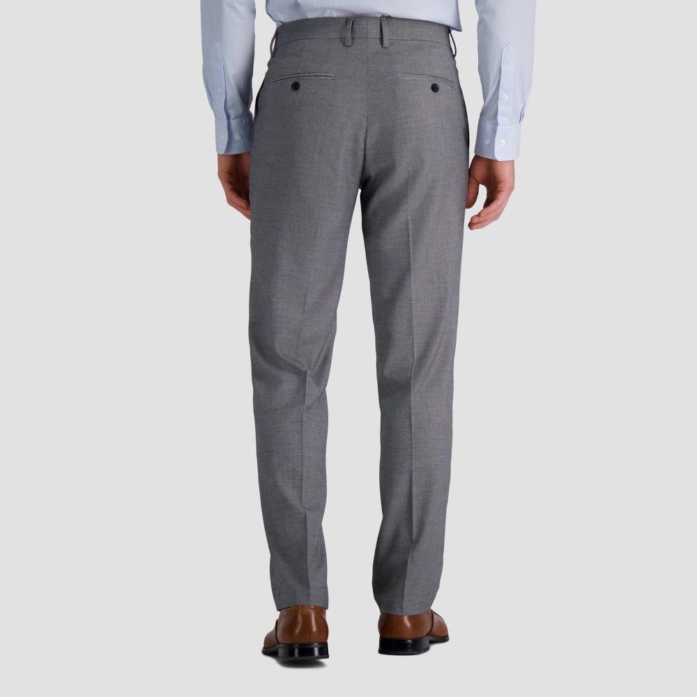 Haggar H26 Mens Tailored Fit Stretch Suit Pants 32x32: Midweight Polyester Viscose Elastane Blend Product Image