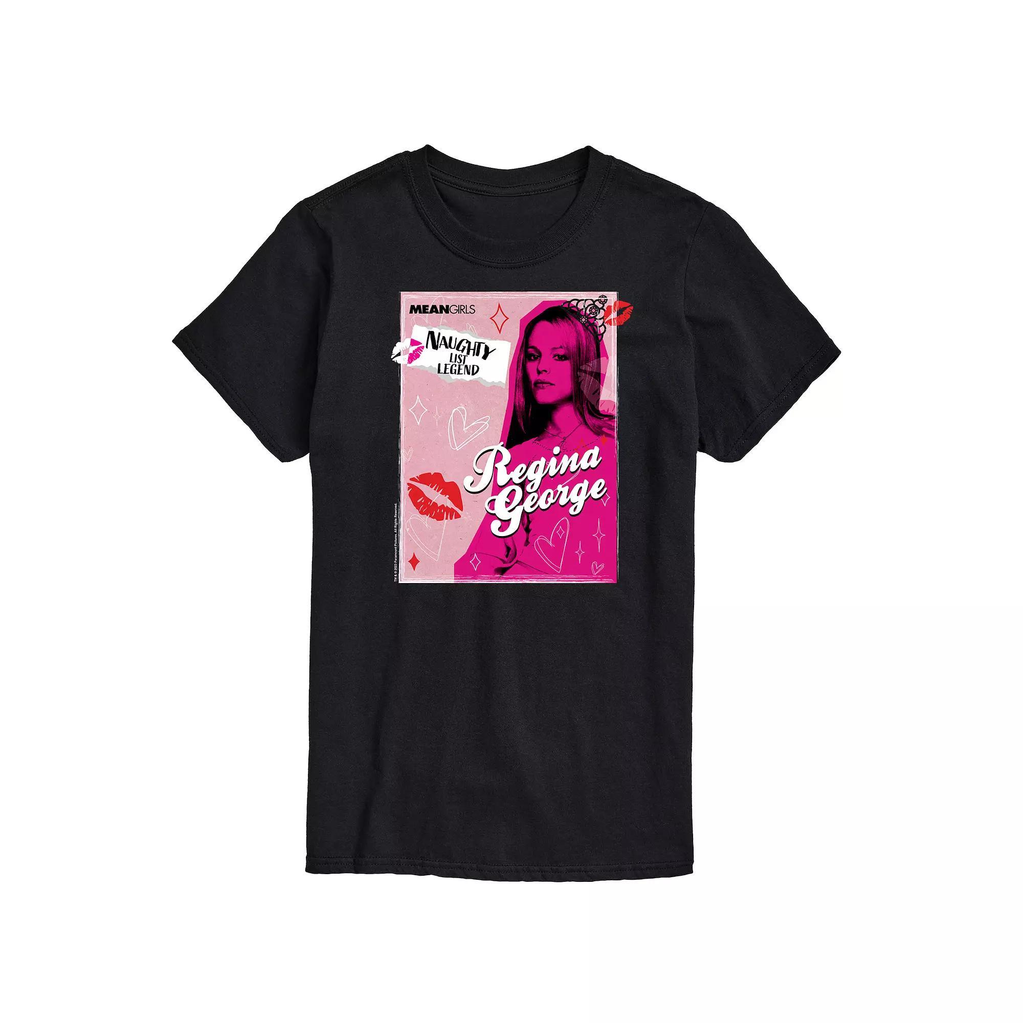 Mens Mean Girls Regina George Naughty List Graphic Tee Product Image