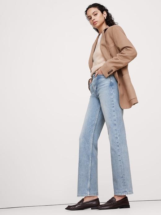 High-Rise 90s Straight Jean Product Image