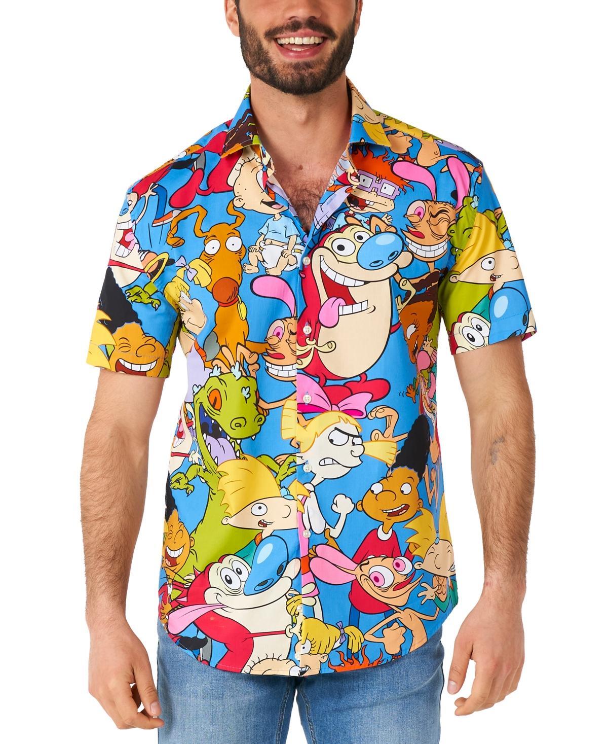 Men's OppoSuits Nickelodeon Cartoons Shirt, Size: XXL, Multi Product Image