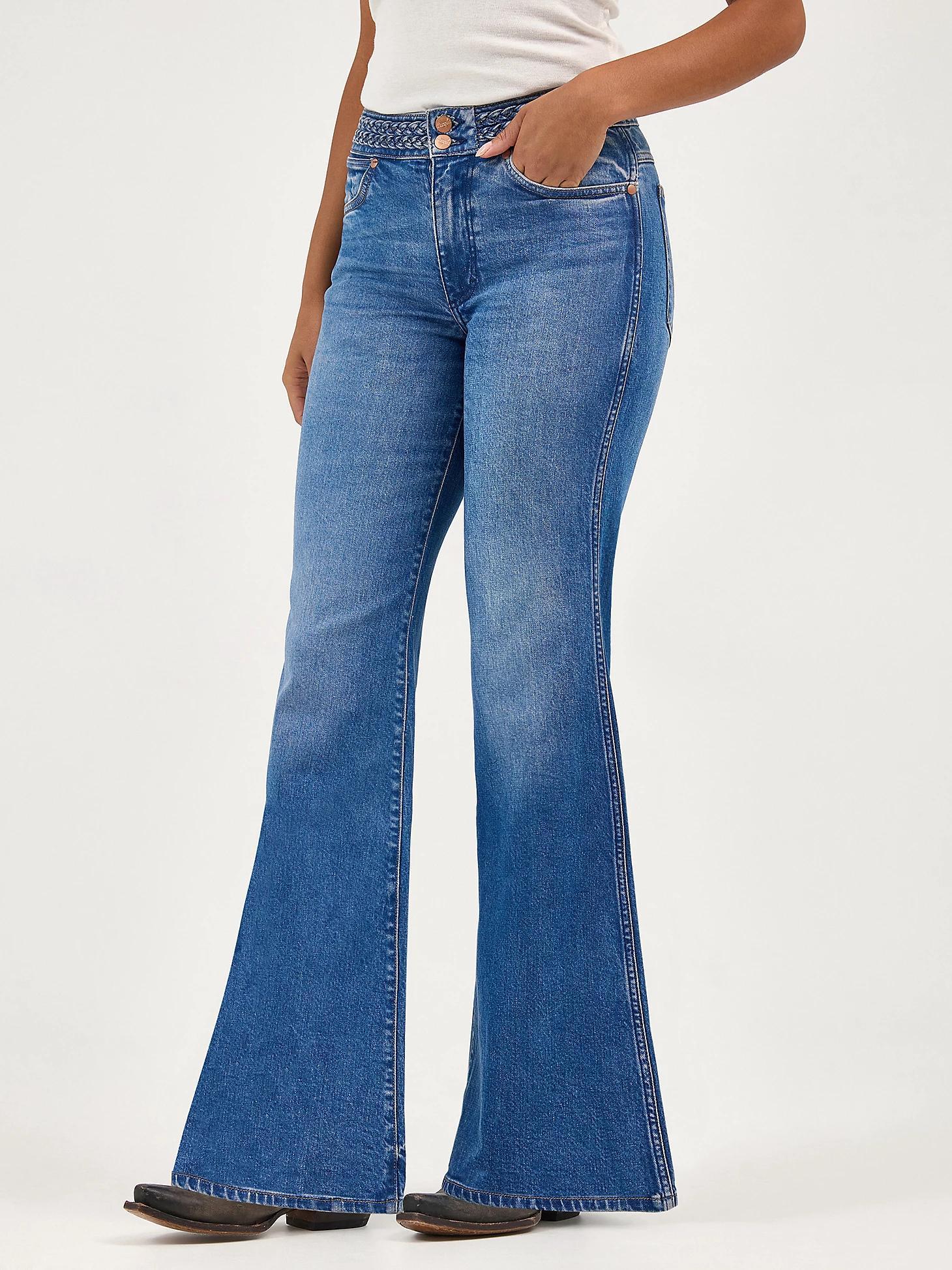 Women's Braided Flare Jean | Women's JEANS | Wrangler® Product Image