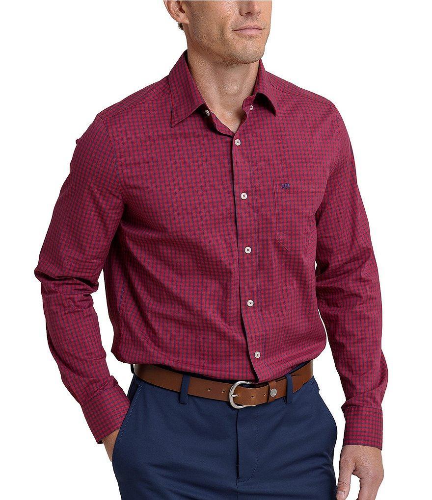 Southern Tide Performance Stretch Pender Plaid Long Sleeve Woven Shirt Product Image