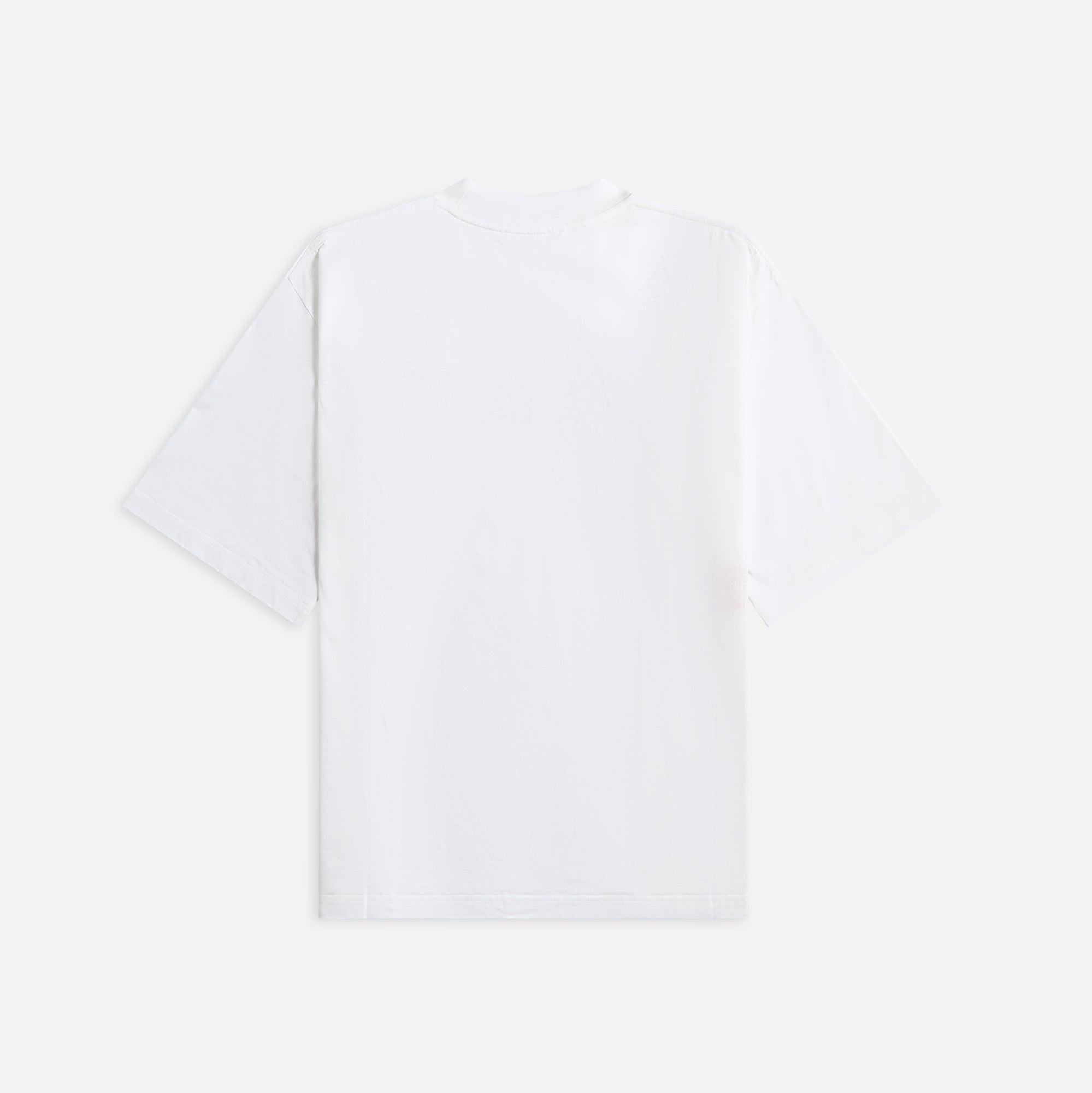 Marni Printed Pop Fields Logo Lily - White Male Product Image