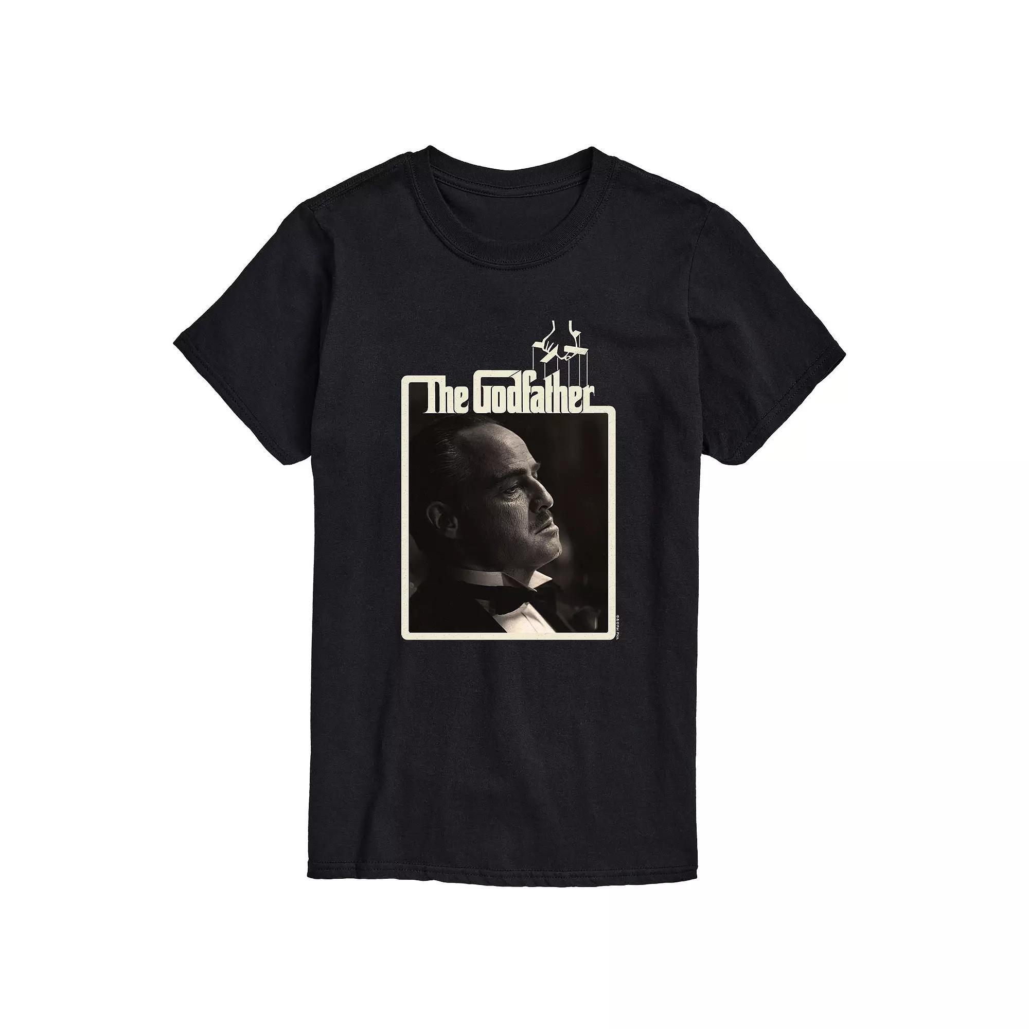 Men's The Godfather The Don Tee, Size: Large, Black Product Image