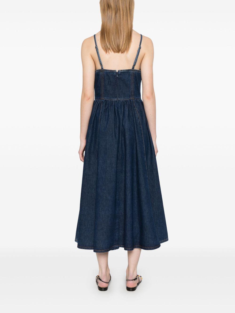 denim midi dress Product Image