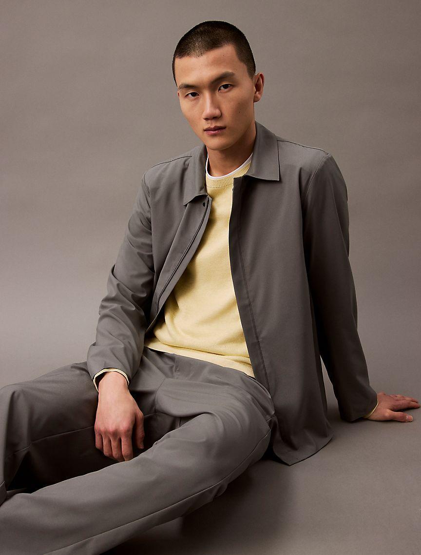 Linen Silk Blend Relaxed Sweater Product Image