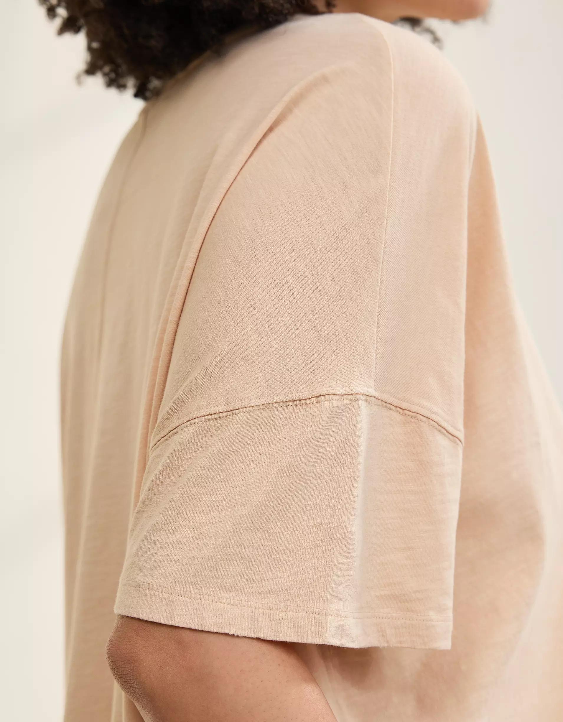 Aerie Oversized Crew Boyfriend T-Shirt Product Image