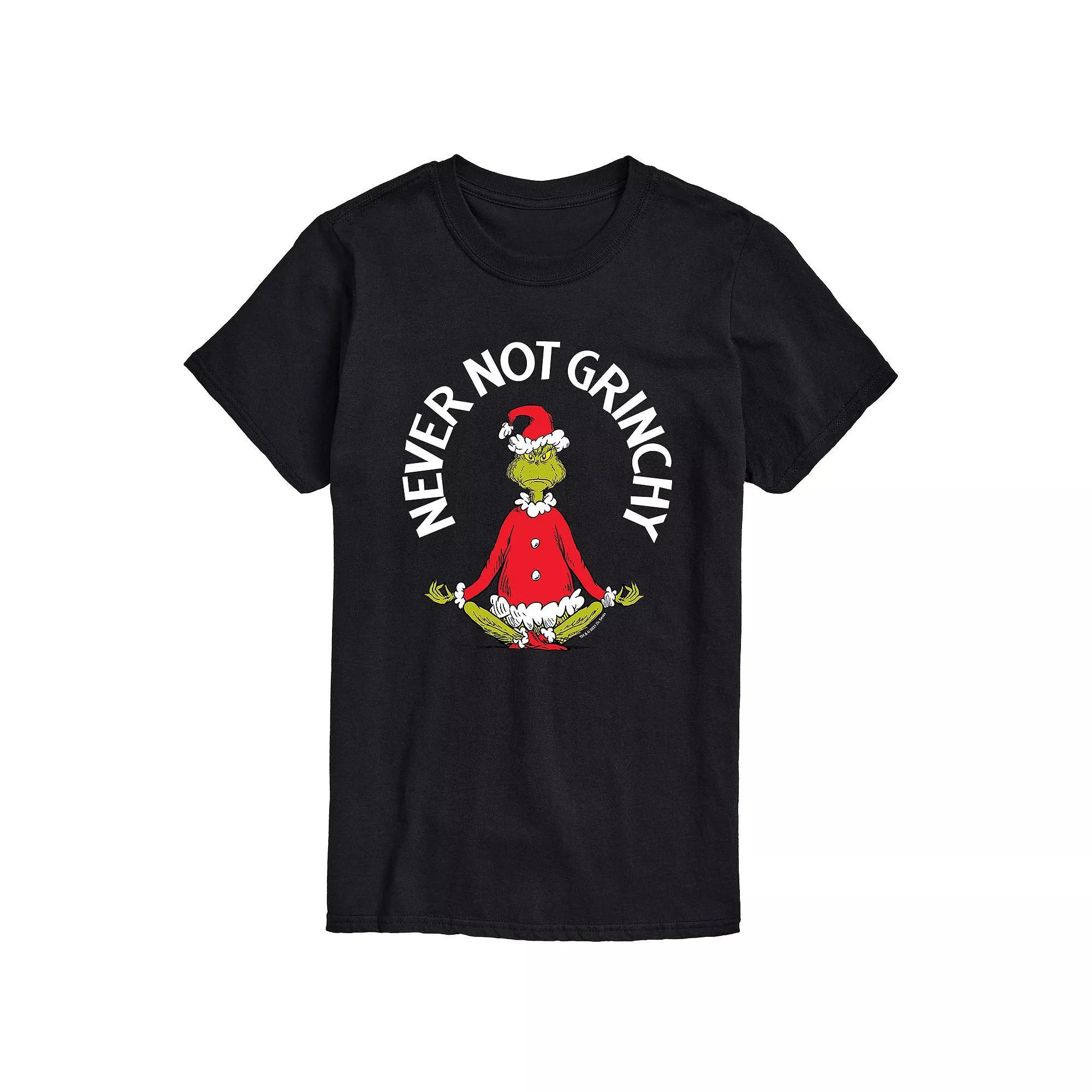 Big & Tall Never The Not Grinchy Tee, Mens Product Image