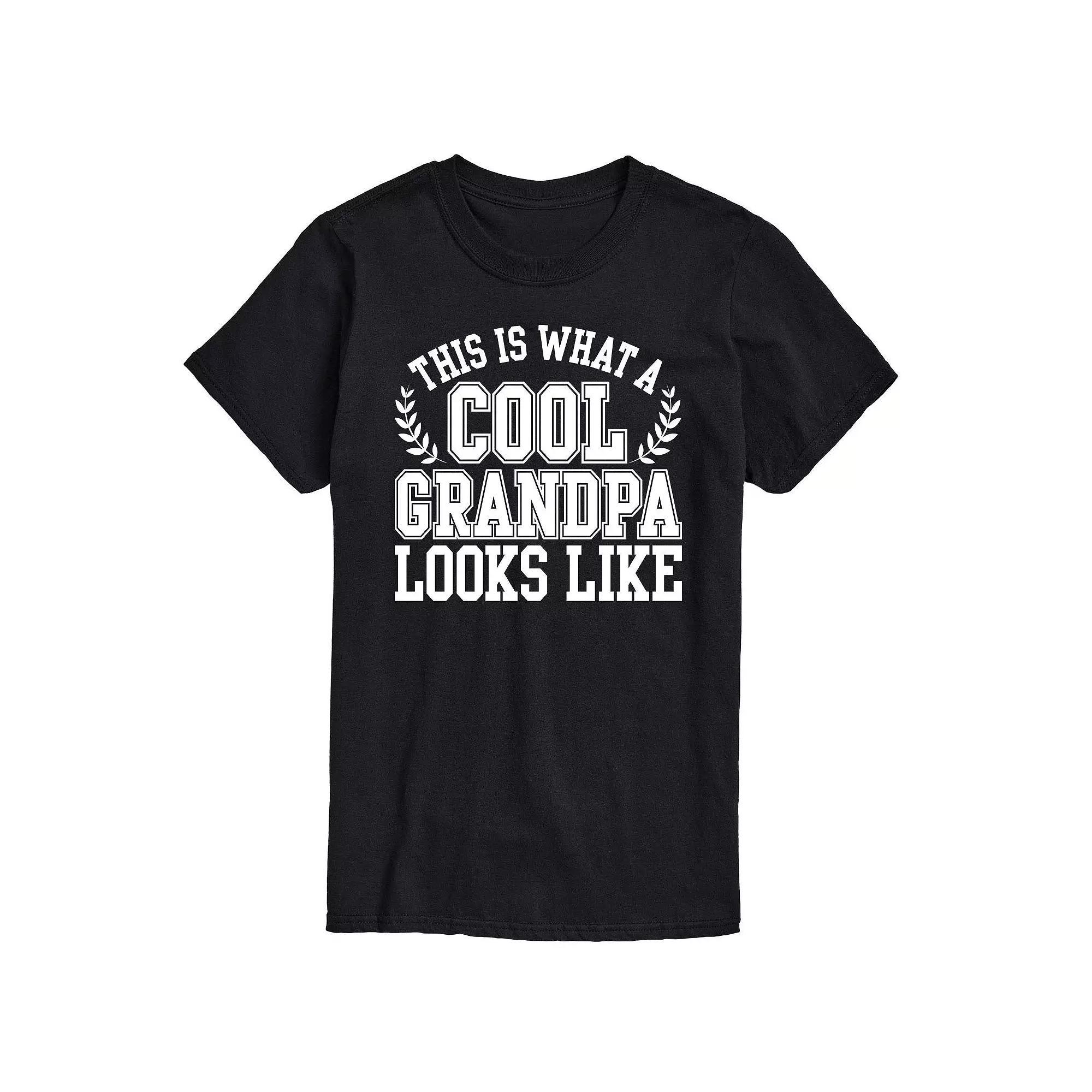 Big & Tall Cool Grandpa Tee, Mens Product Image