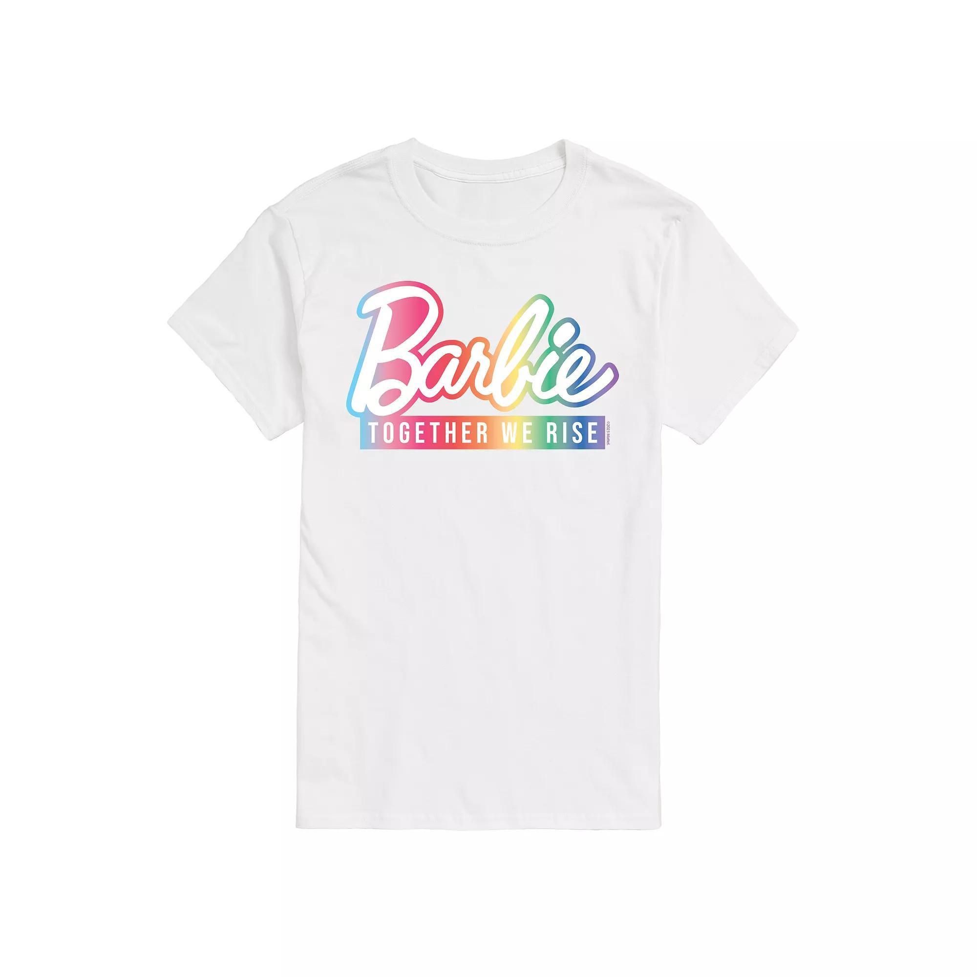Big & Tall Barbie Together We Rise Graphic Tee, Mens Product Image