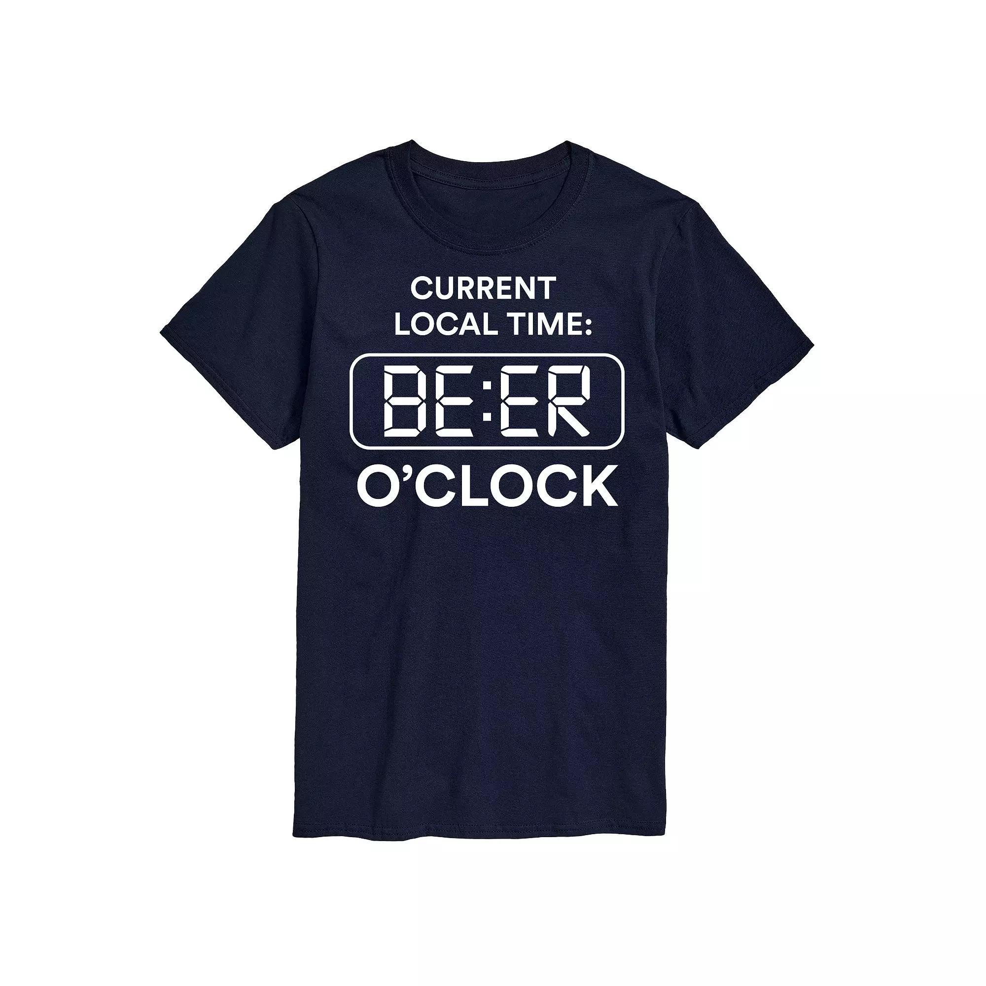 Mens Leinenkugel Beer Case Graphic Tee Blue Product Image