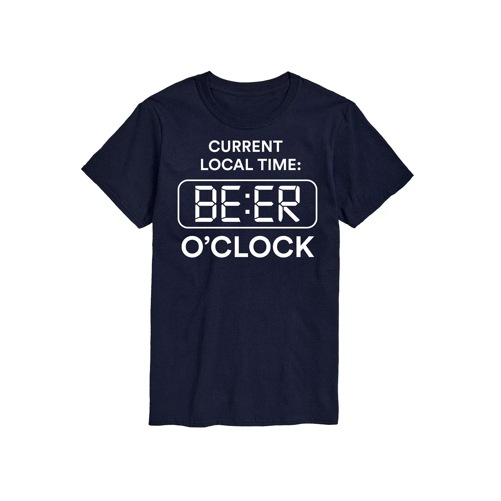 Mens Leinenkugel Beer Case Graphic Tee Blue Product Image
