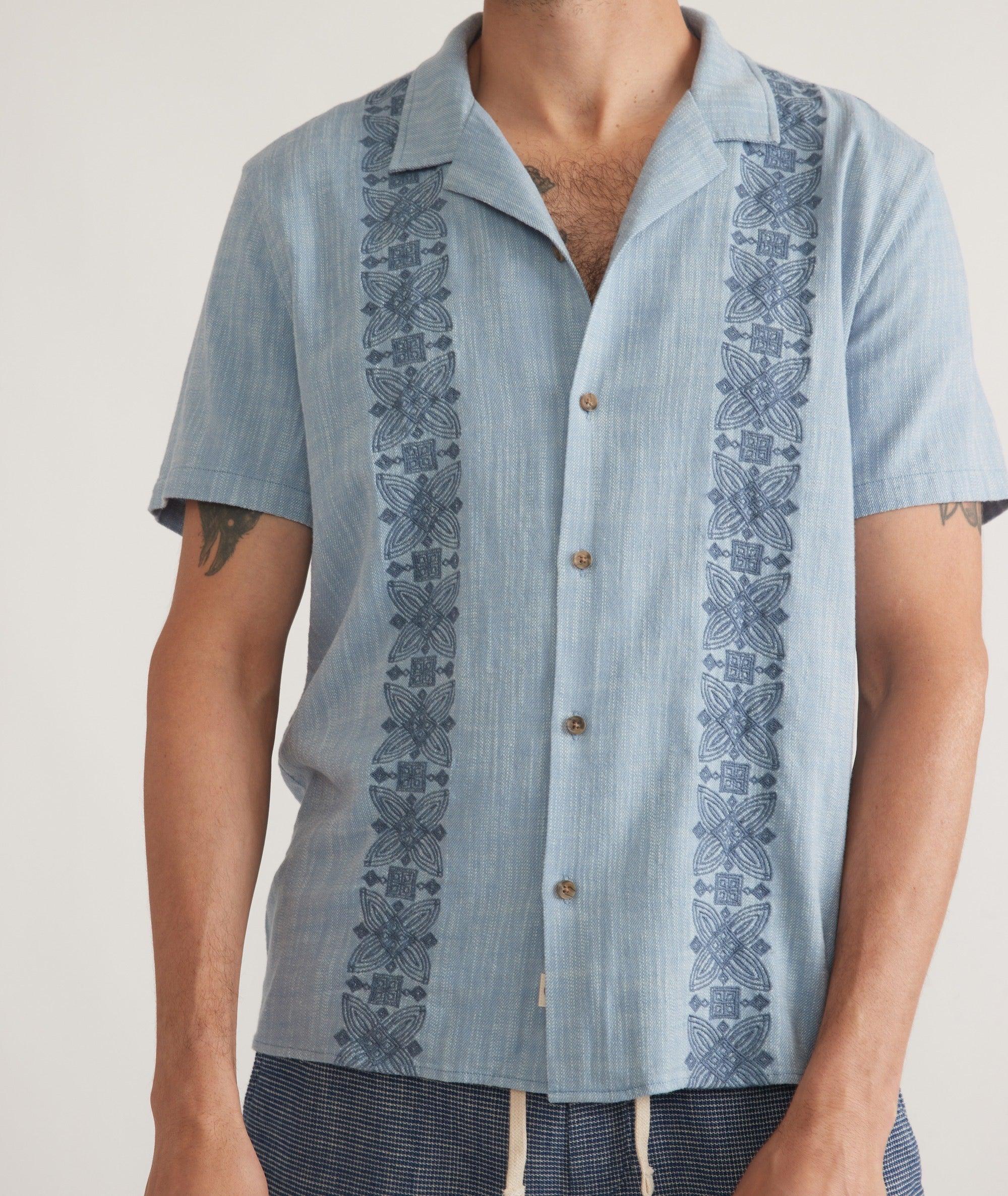 Stretch Selvage Long Sleeve Shirt Product Image