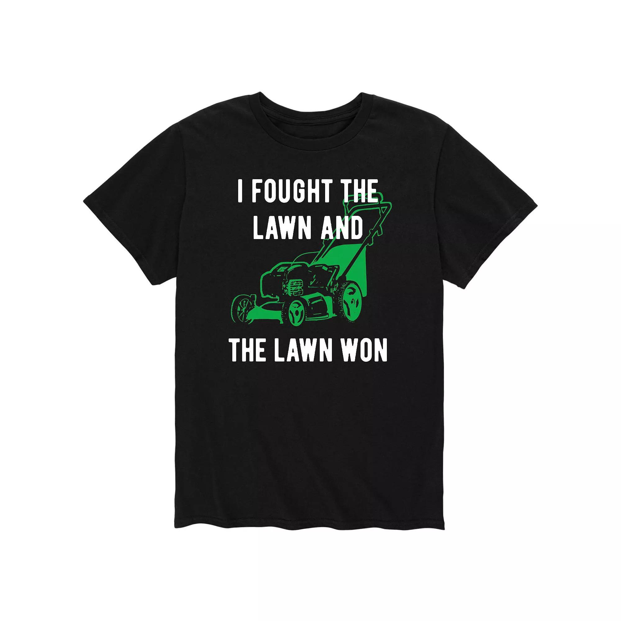 Mens I Fought The Lawn Tee Product Image