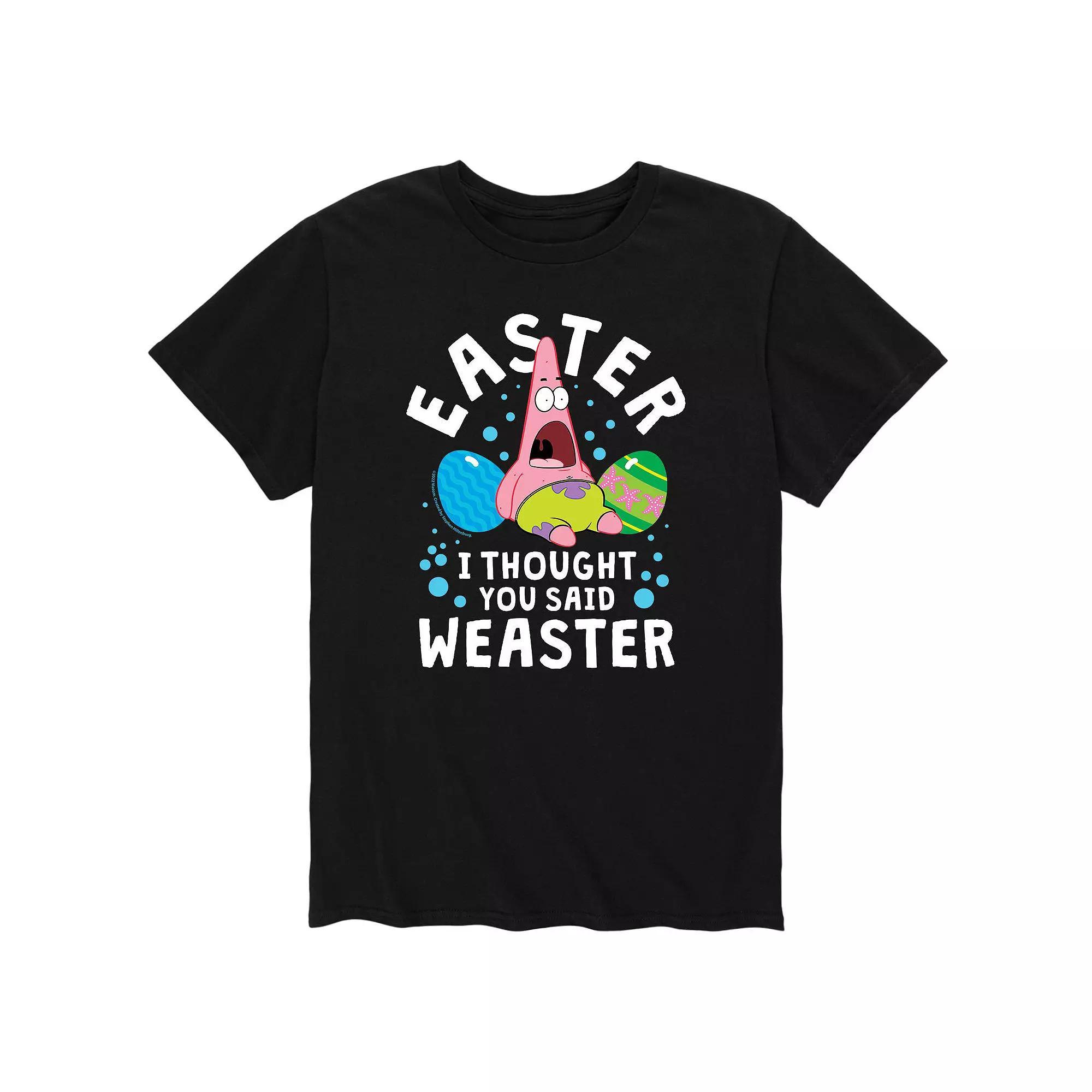 Mens SpongeBob SquarePants Easter Tee Product Image