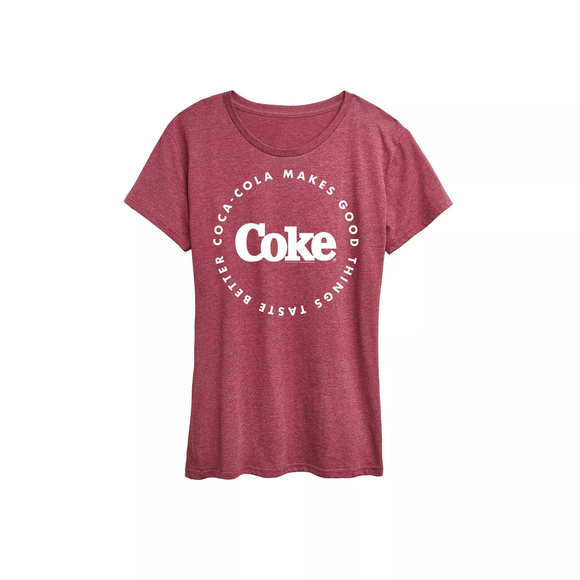 Womens I May Be Vintage Best Bands Graphic Tee Blue Product Image