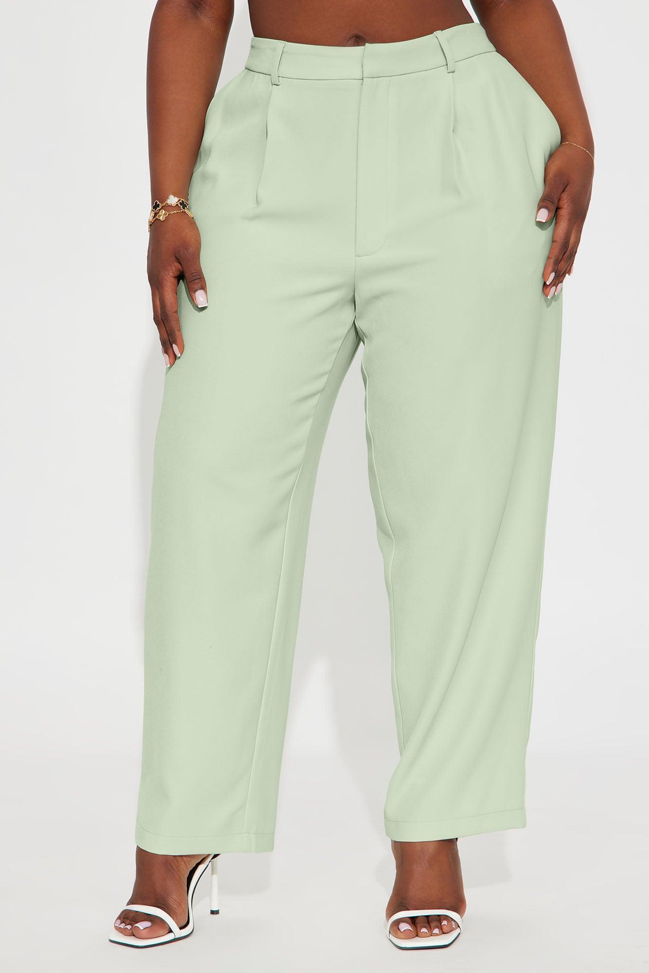 Said Something Trouser - Mint Product Image