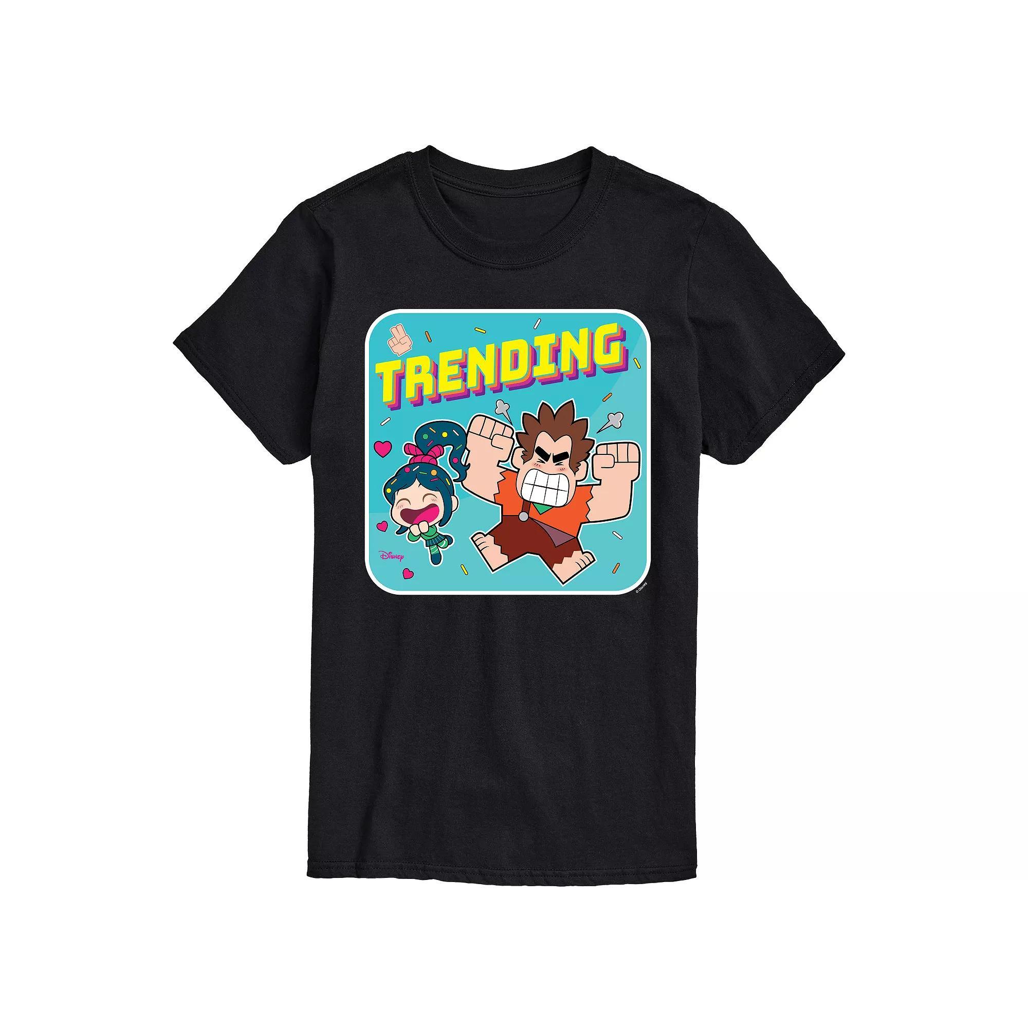 Disneys Wreck It Ralph Big & Tall Trending Graphic Tee, Mens Product Image