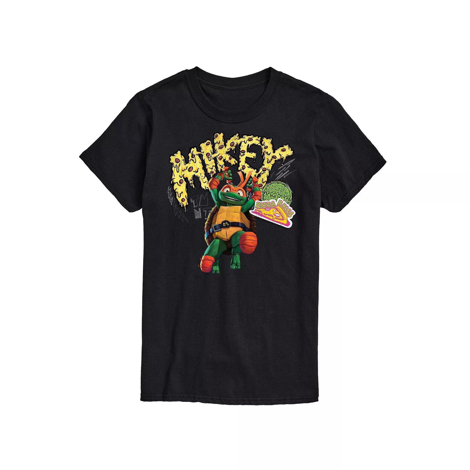 Big & Tall Nickelodeon TMNT Mutant Mayhem Mikey Graphic Tee, Mens Product Image