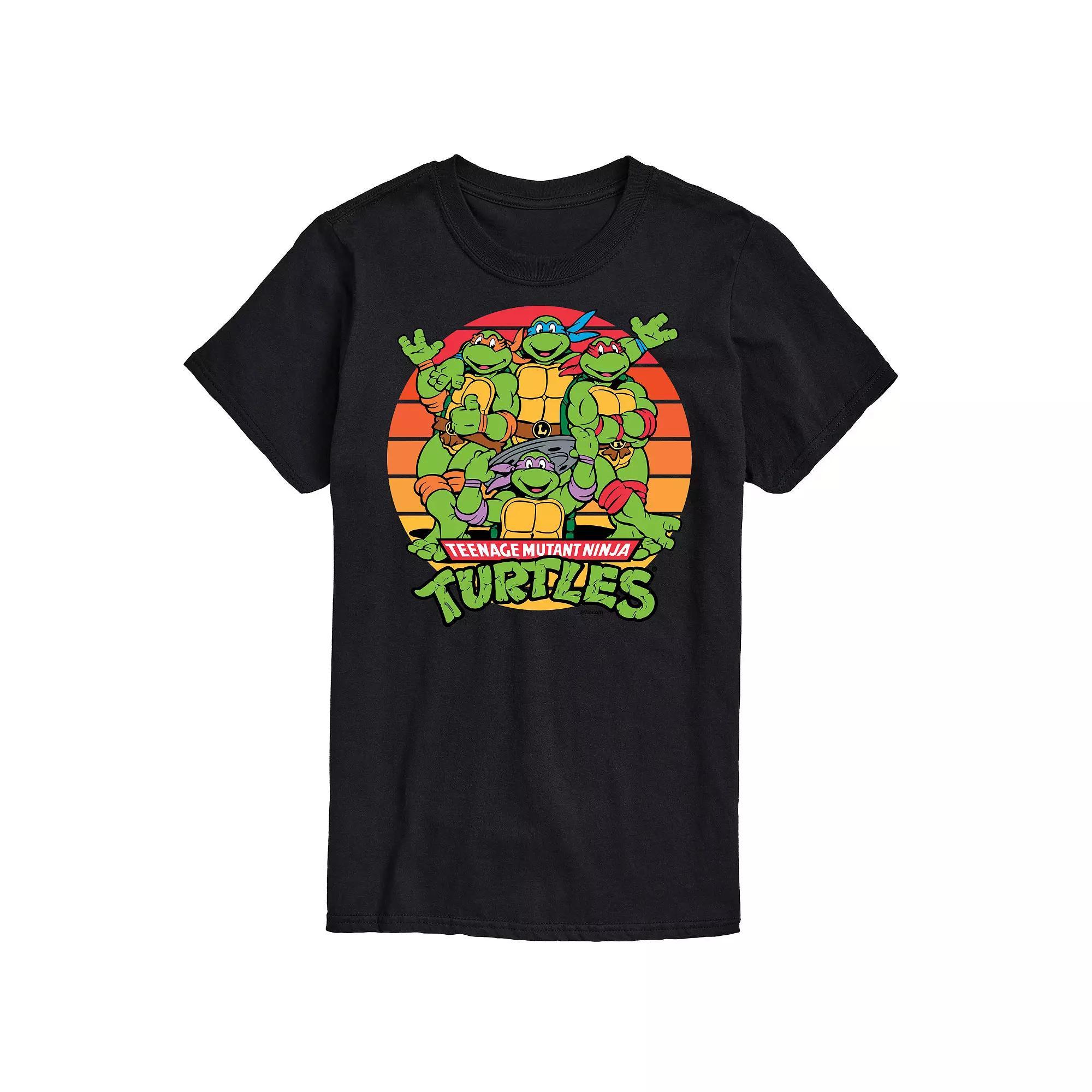 Big & Tall TMNT Retro Graphic Tee, Men's, Size: XXL Tall, Blue Product Image