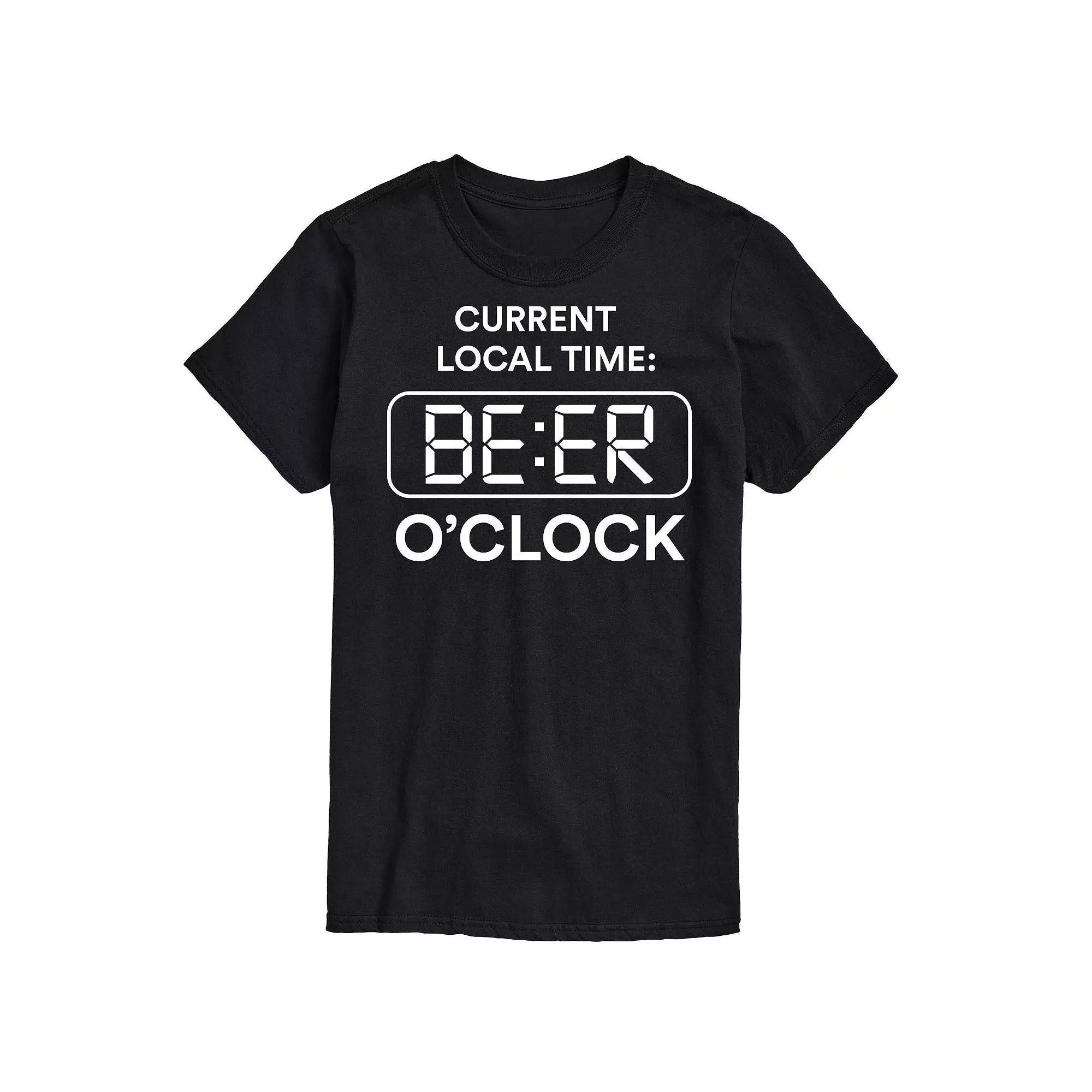 Mens Beer Oclock Tee Product Image