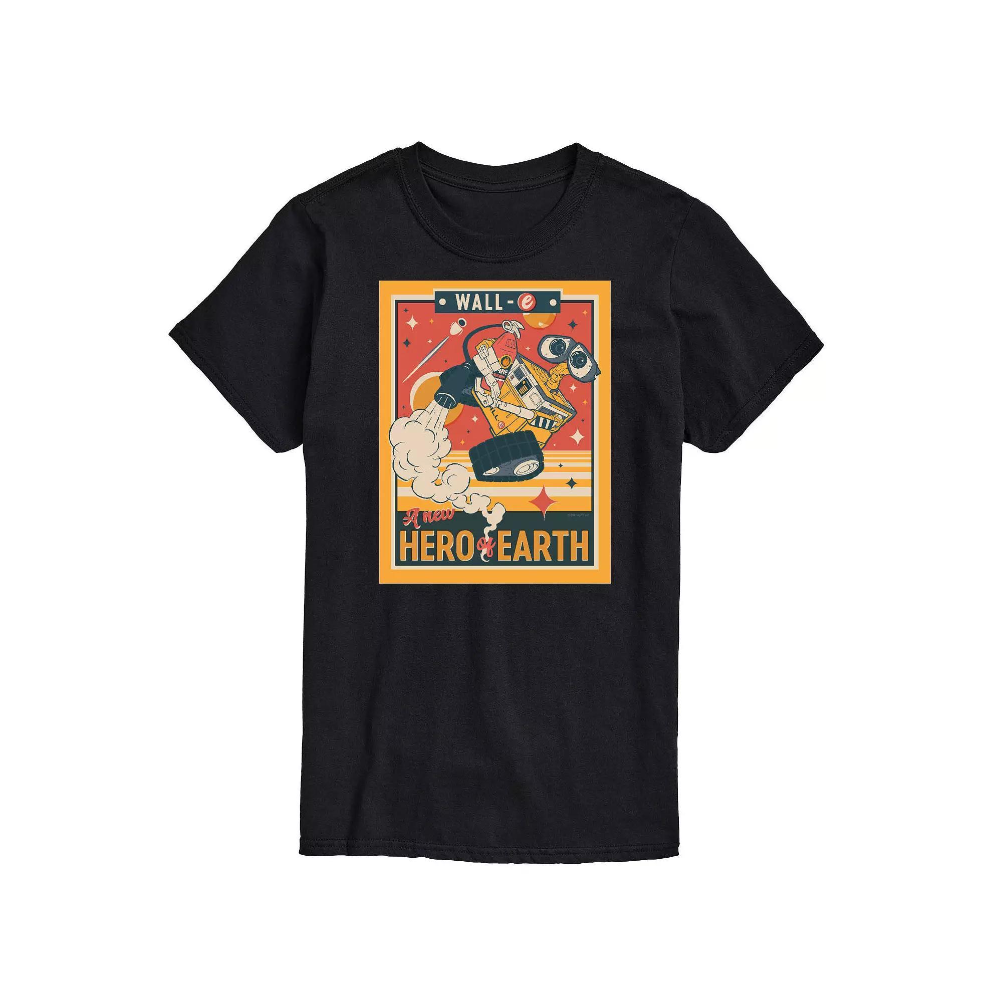 Disneys Wall-E Big & Tall New Hero Graphic Tee, Mens Product Image
