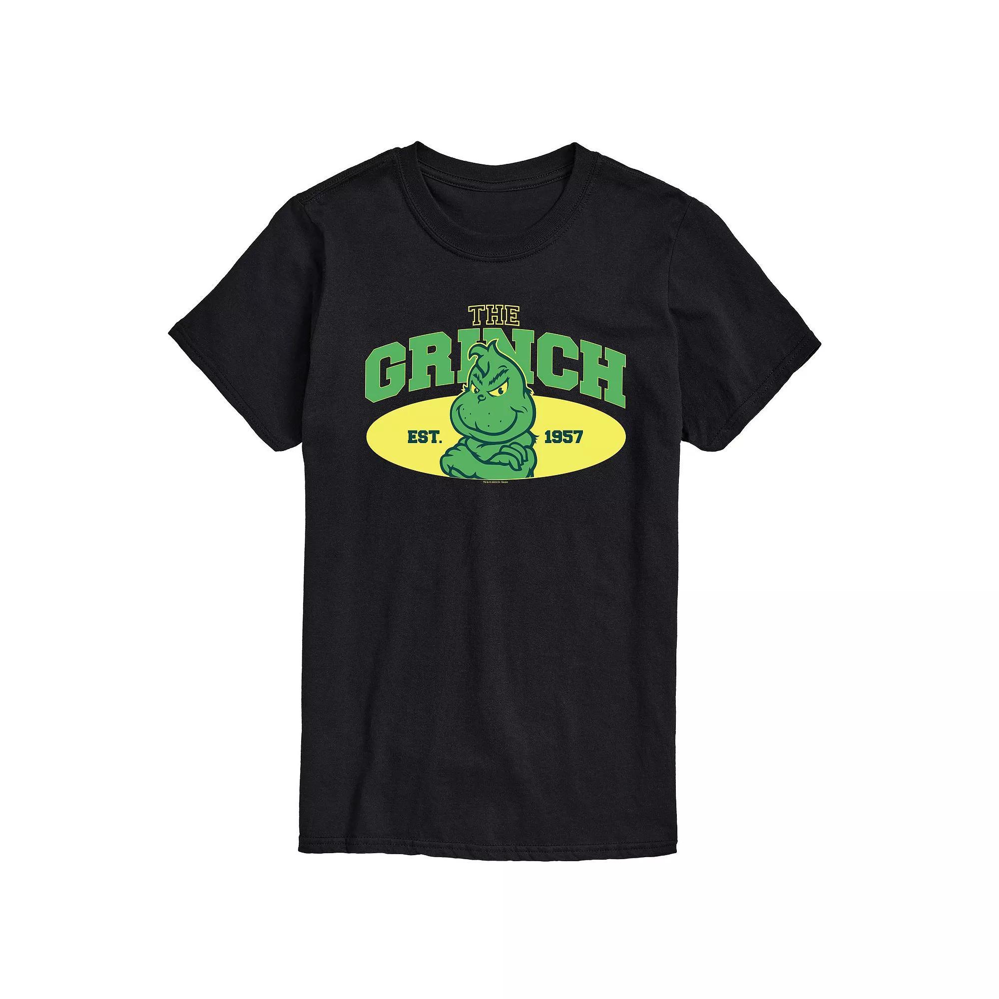 Big & Tall Dr. Seuss The Grinch Est 1957 Graphic Tee, Mens Product Image