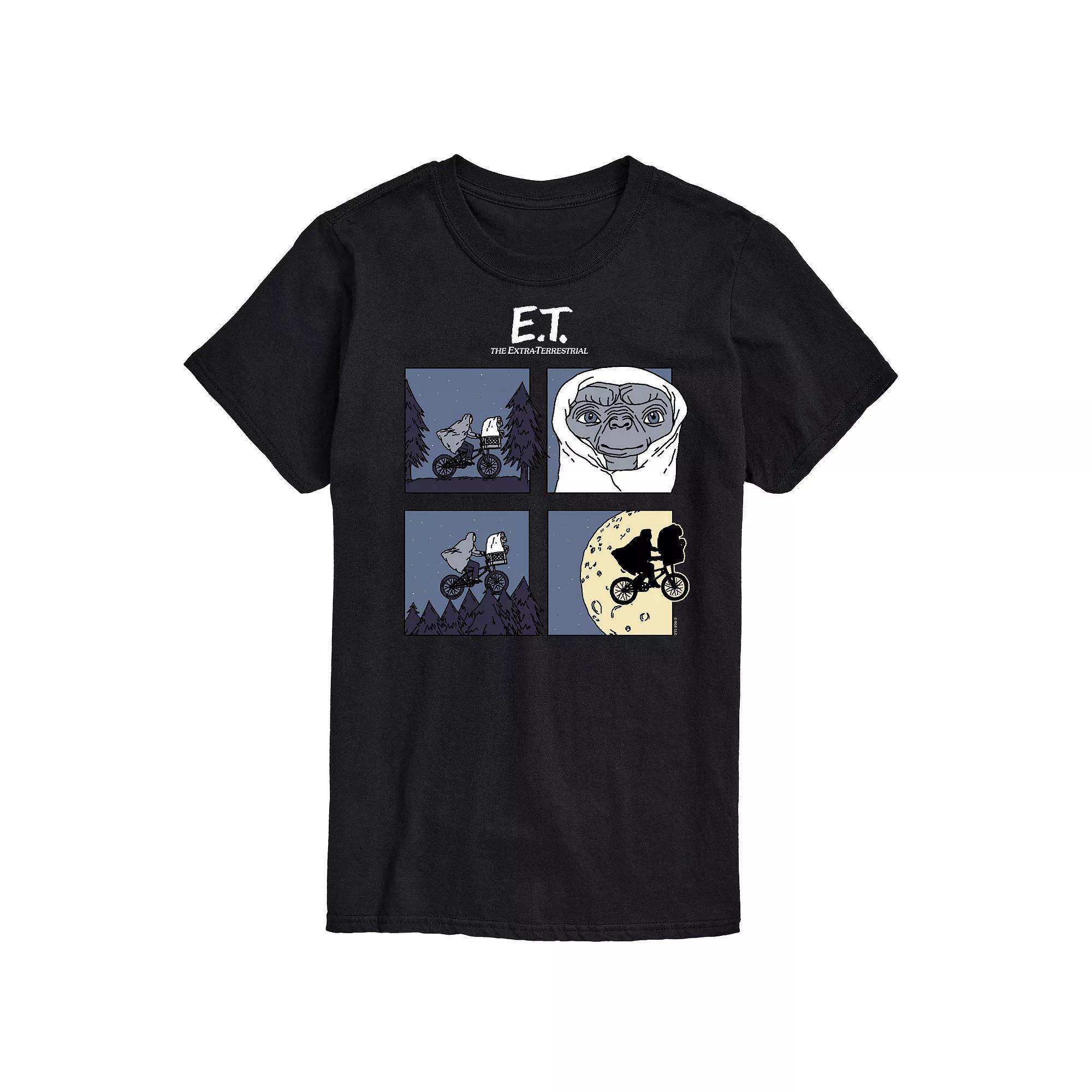 Big & Tall ET Squares Tee, Mens Product Image