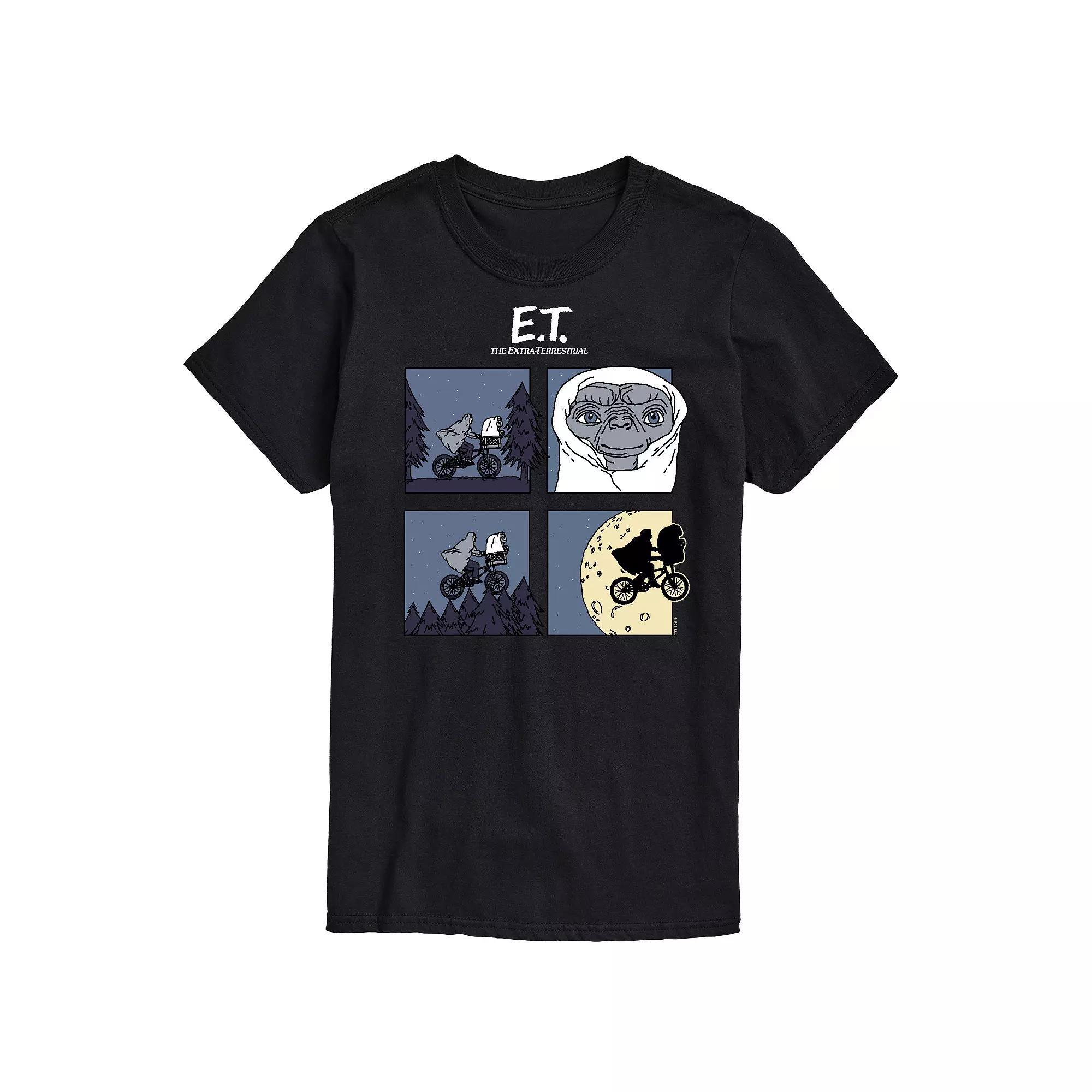 Big & Tall ET Squares Tee, Mens Product Image