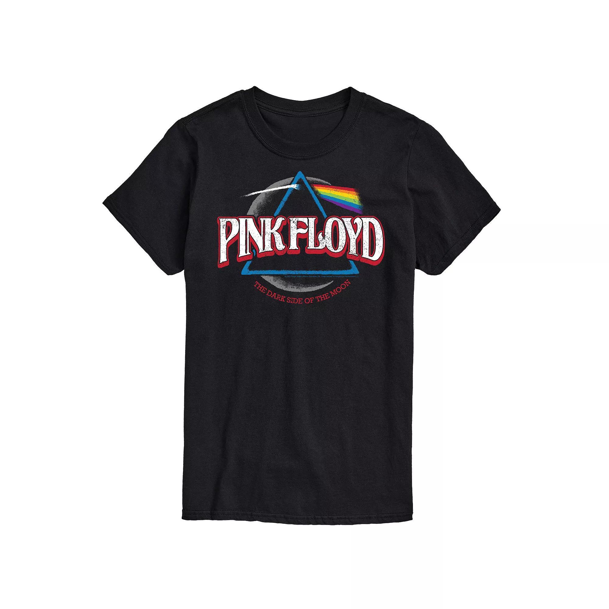 Men's Pink Floyd DSOTM Crescent Tee, Size: XXL, Black Product Image