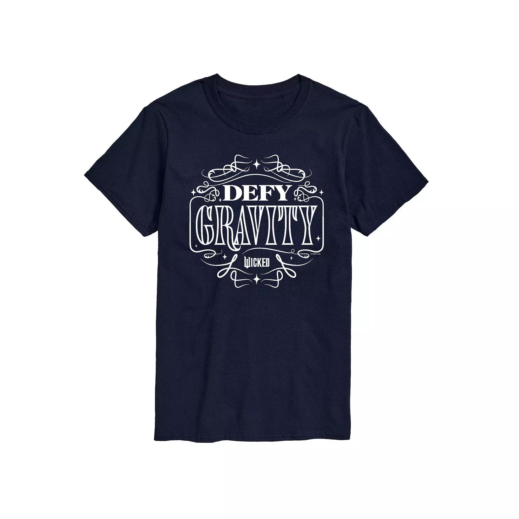 Big & Tall Wicked Defy Gravity Graphic Tee, Mens Blue Product Image