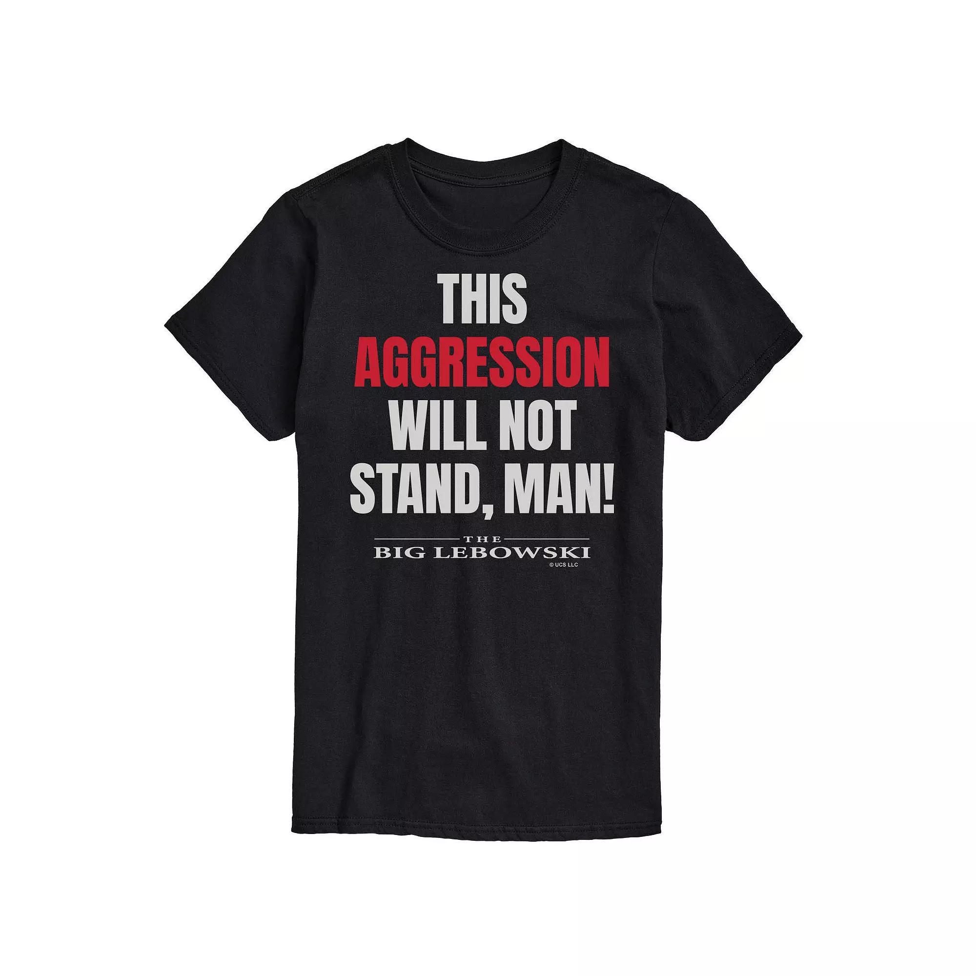 Big & Tall The Big Lebowski Will Not Stand Tee, Mens Blue Product Image