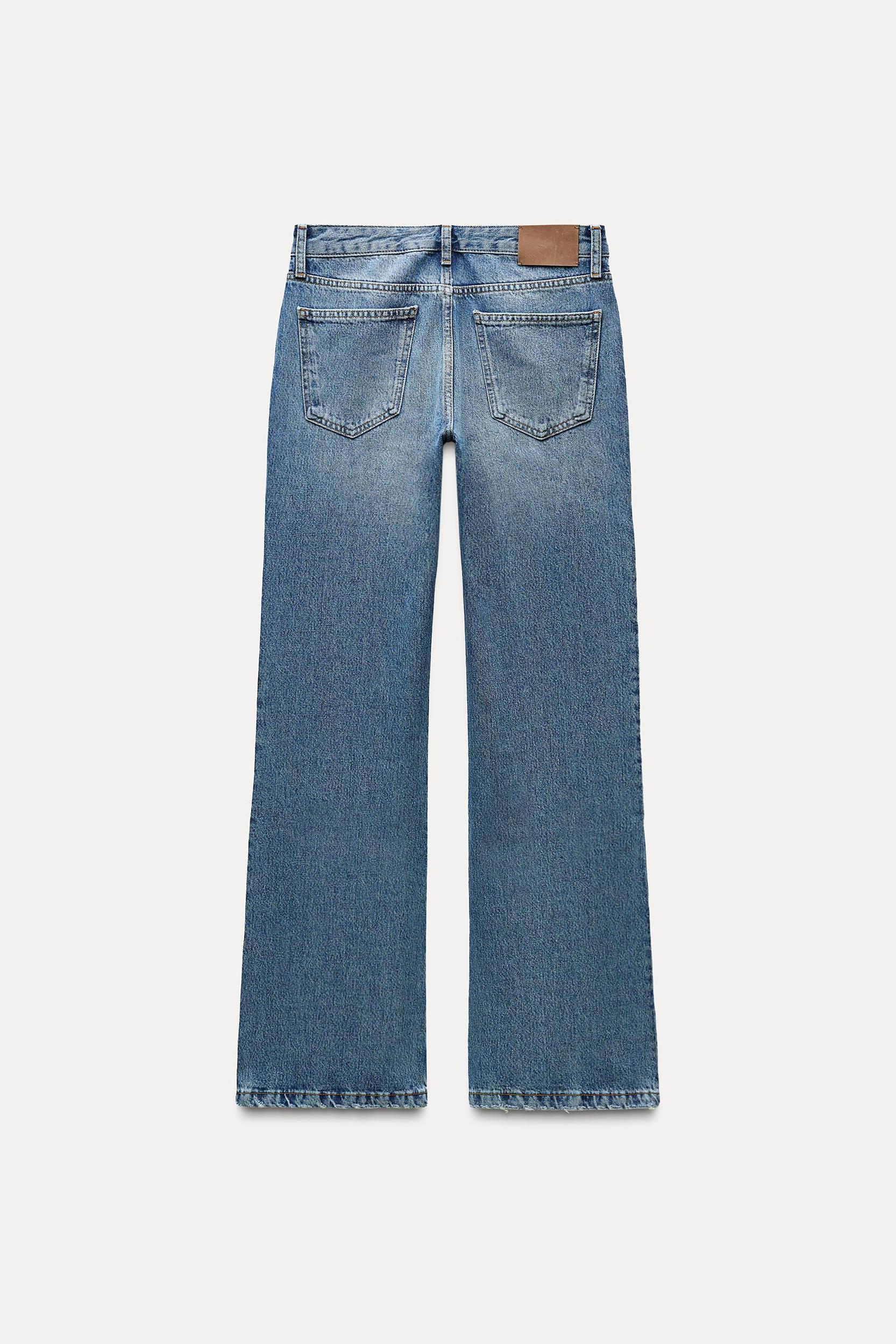 ZW COLLECTION LOW-RISE BOOTCUT FULL-LENGTH JEANS Product Image