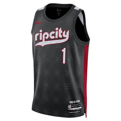 Scoot Henderson Portland Trail Blazers 2024/25 City Edition Men's Nike Dri-FIT NBA Swingman Jersey Product Image