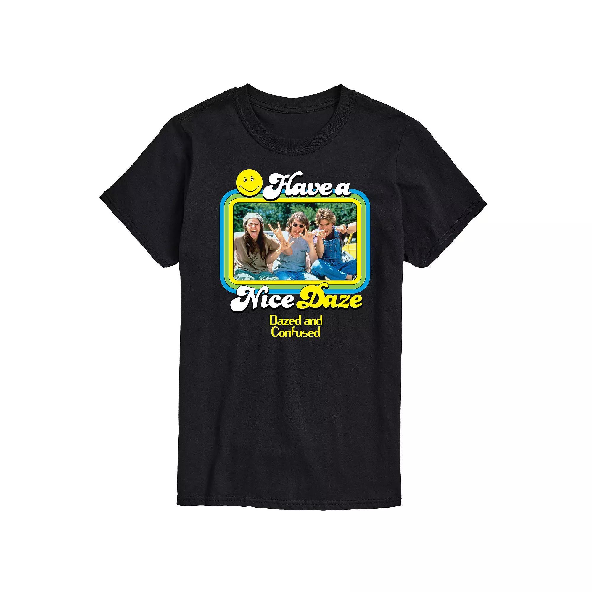 Mens Dazed and Confused Have A Nice Daze Graphic Tee Red Product Image