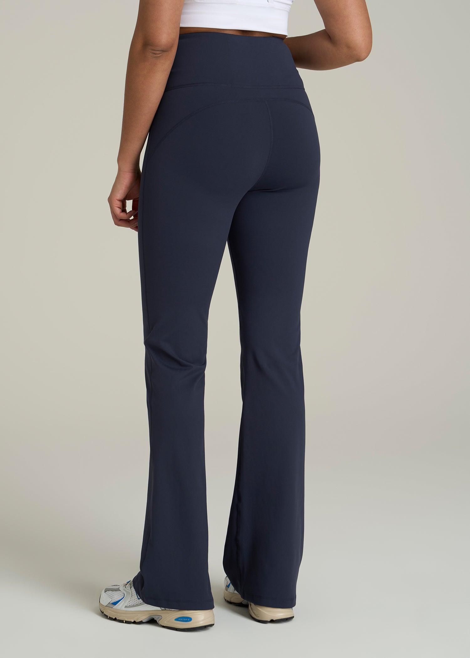Balance Tall Women's Flare Yoga Pants in Evening Blue Female Product Image