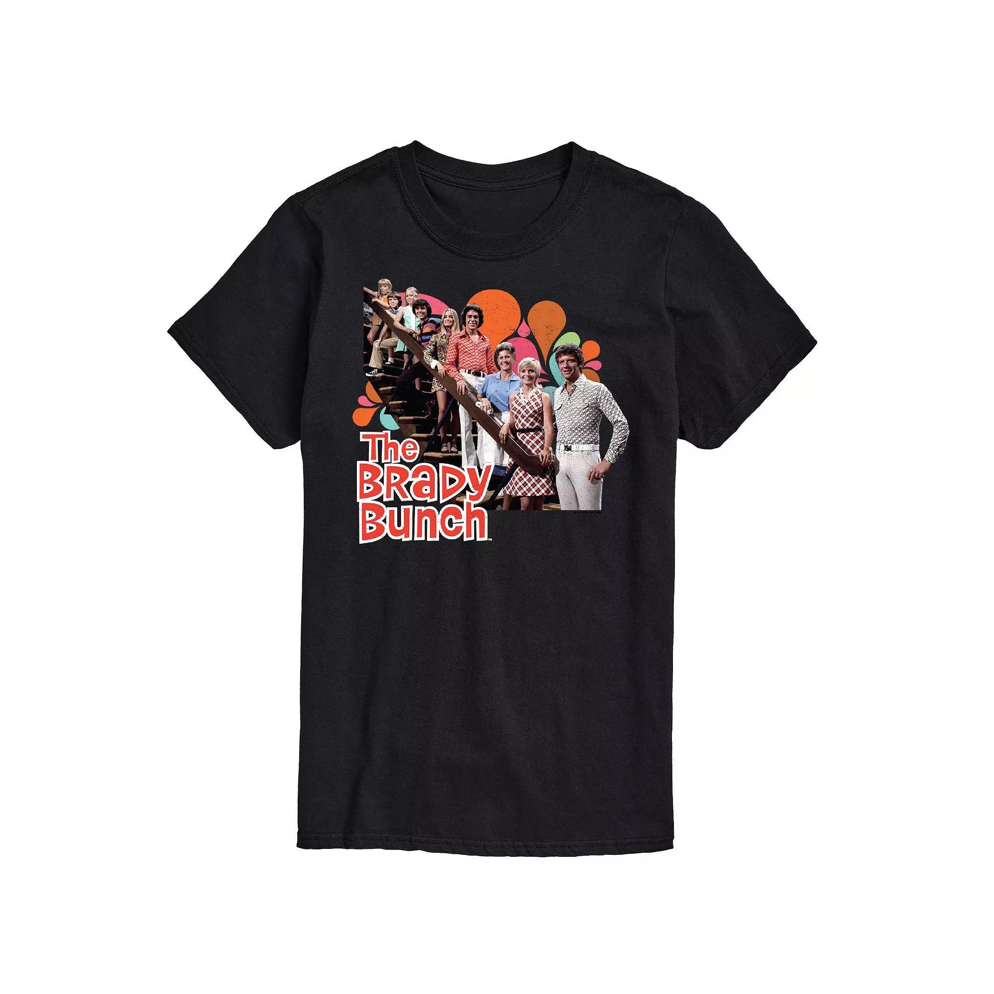Big & Tall The Brady Bunch Vintage Graphic Tee, Mens Product Image