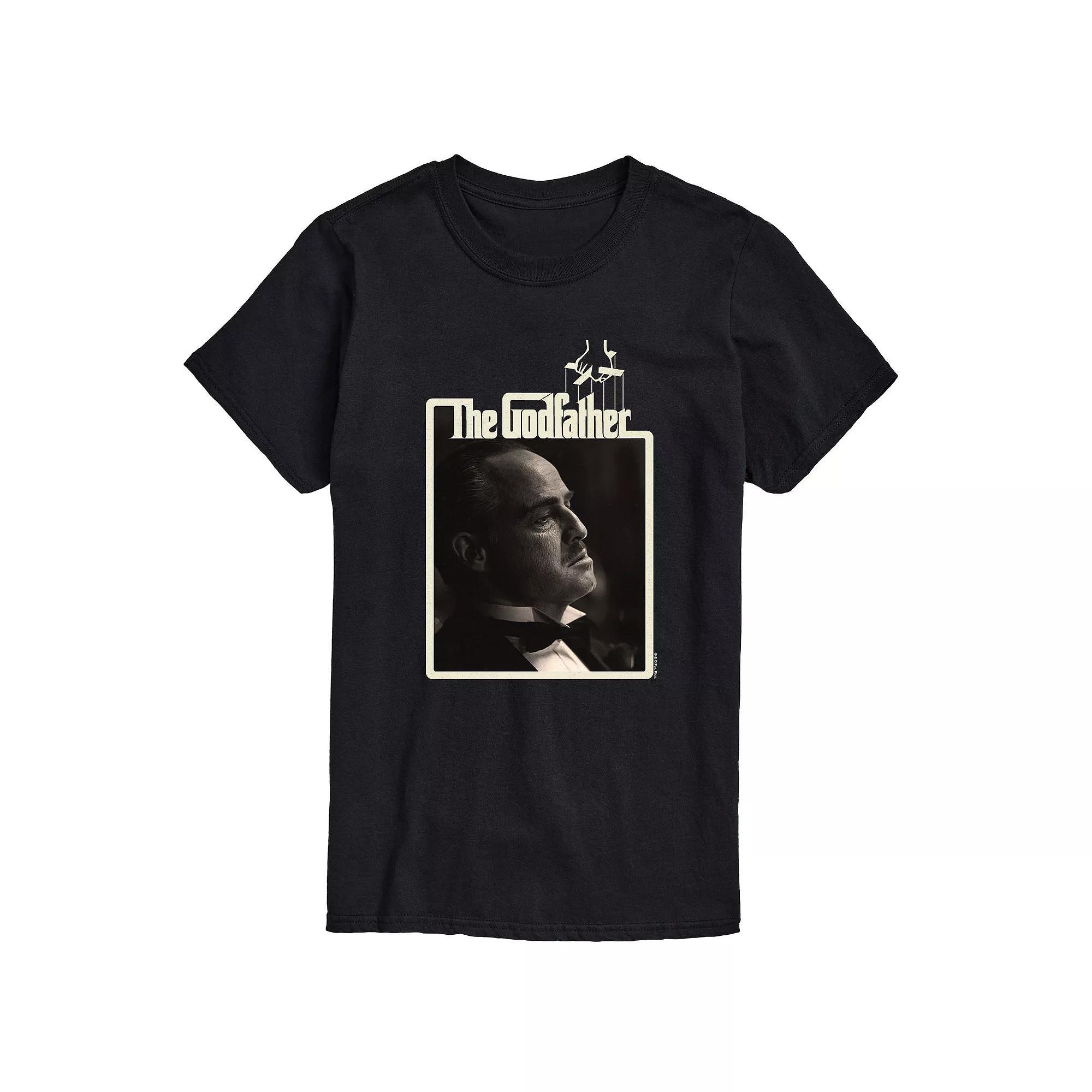 Men's The Godfather The Don Tee, Size: Large, Black Product Image