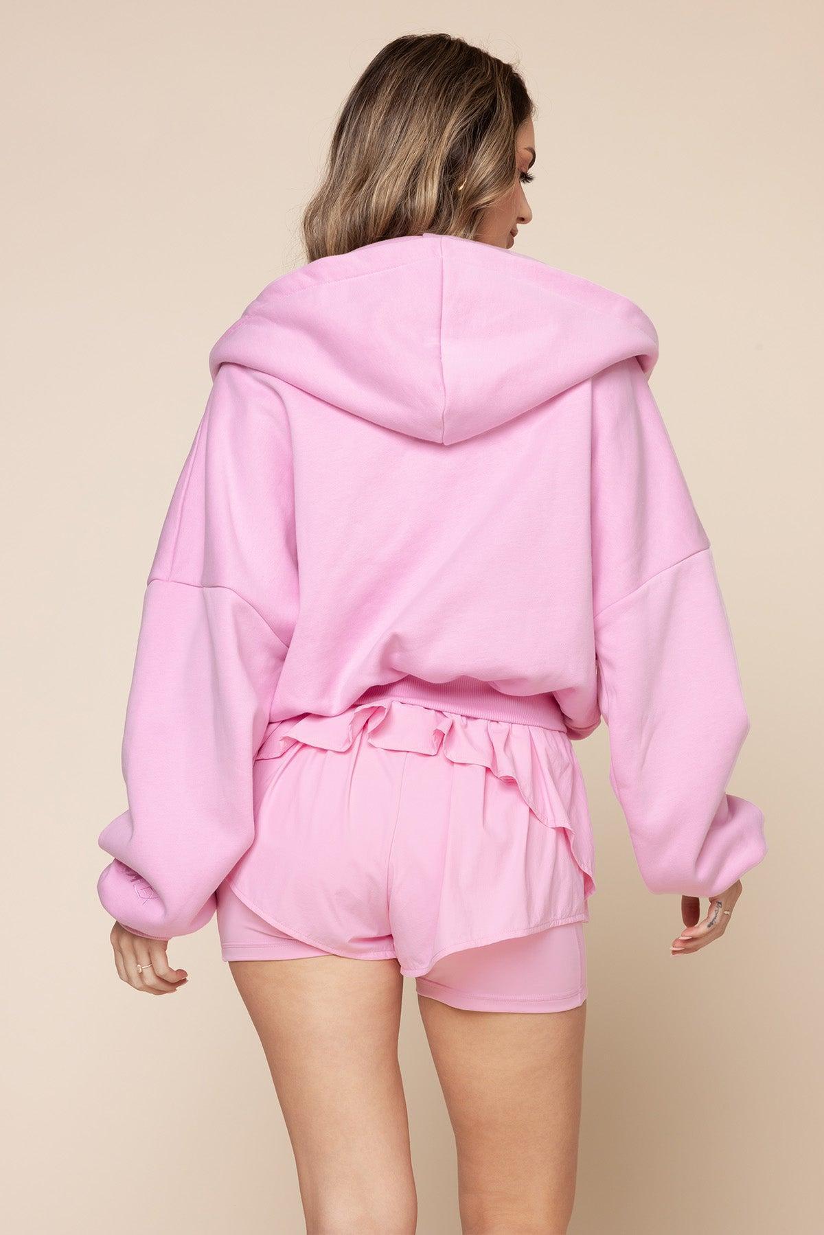 Zip Cloud Hoodie - Pistachio Product Image