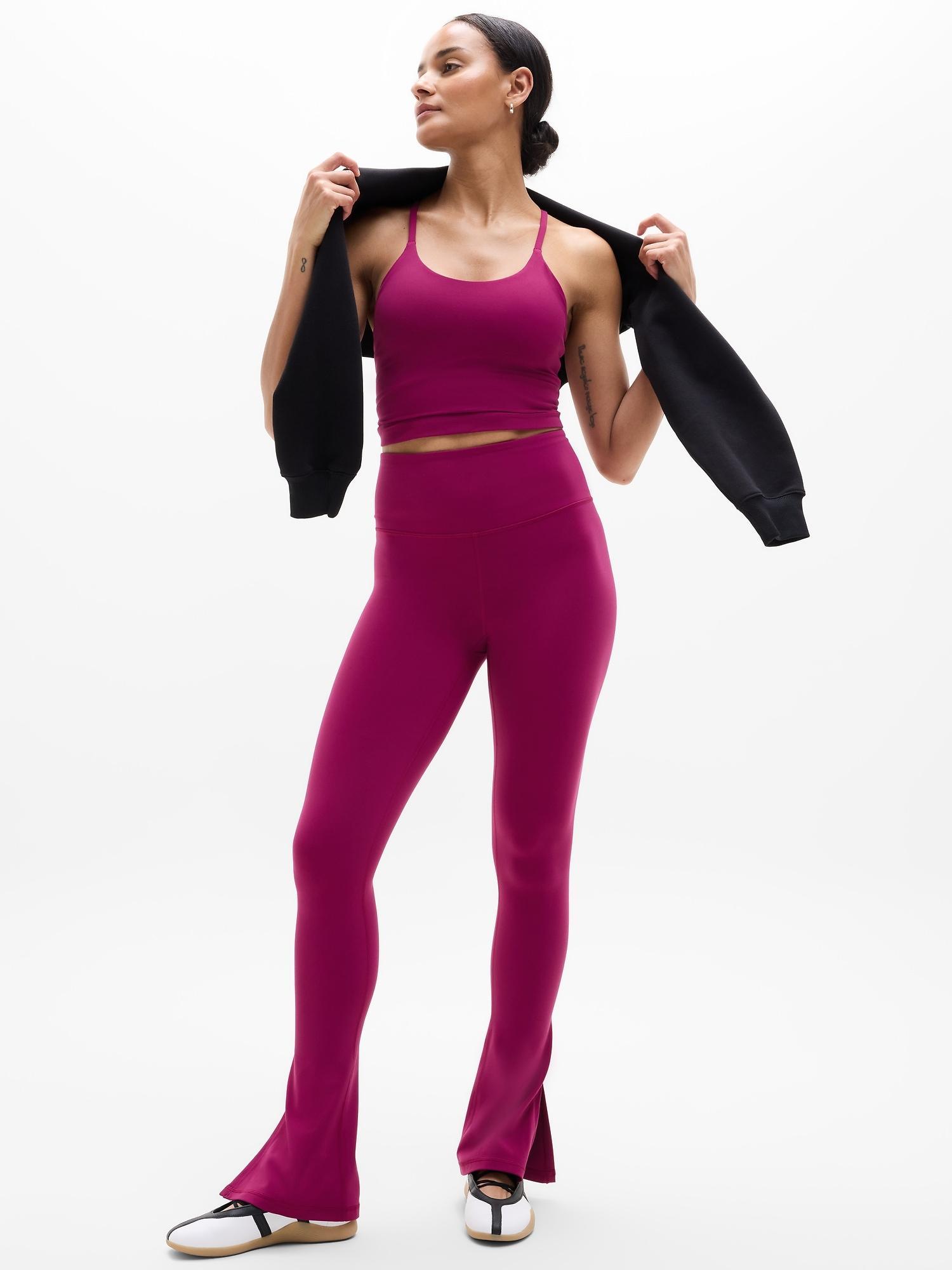 Elation Ultra High Rise Split Slim Flare Pant Product Image