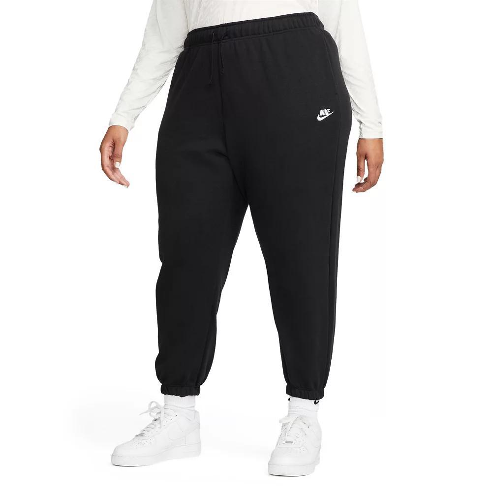 Plus Size Nike Sportswear Club Fleece Sweatpants, Women's, Size: 1XL, Black Product Image