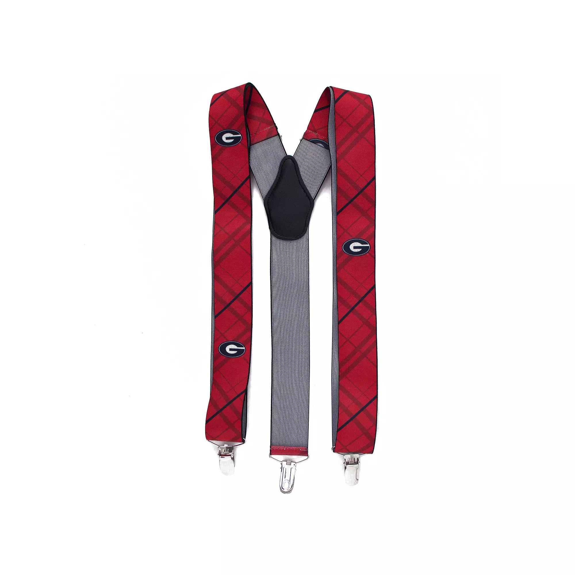 Men's Georgia Bulldogs Oxford Suspenders, Team Product Image