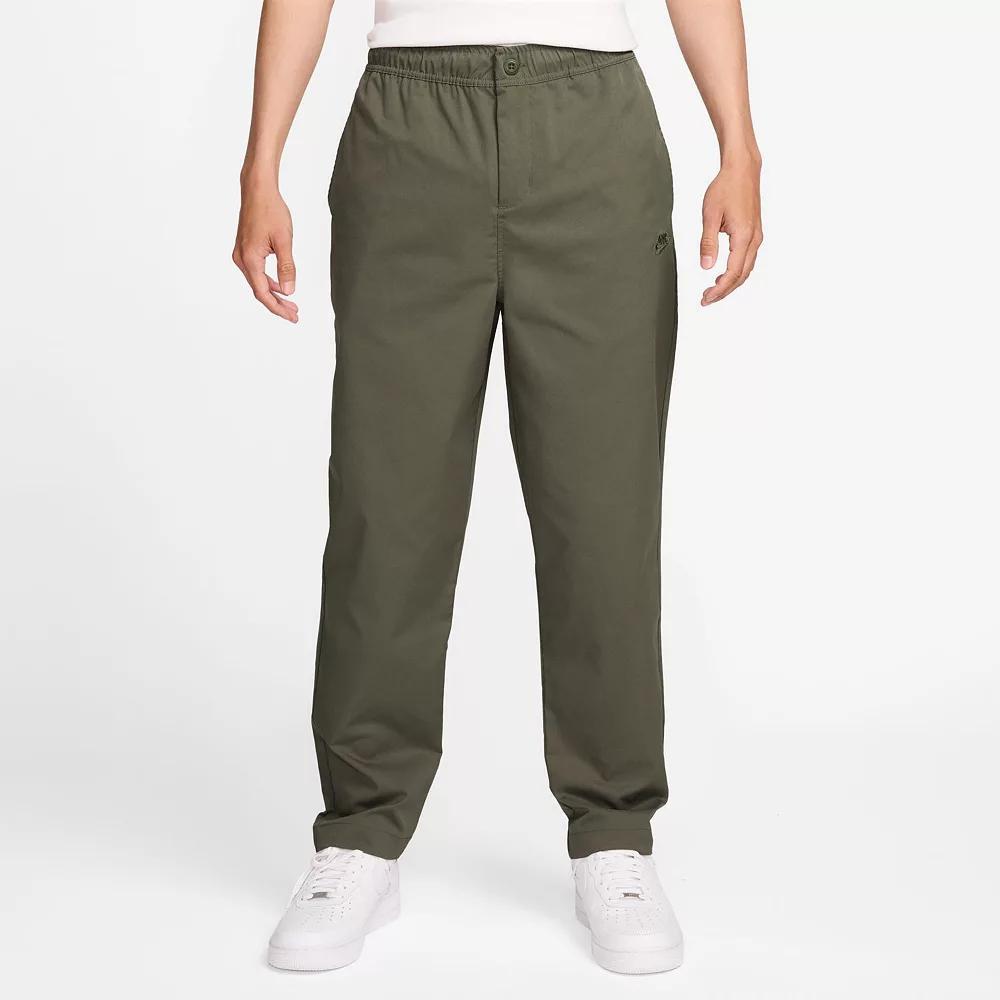 Big & Tall Nike Club Woven Tapered Pants, Men's, Size: 4XL, Medium Green Product Image