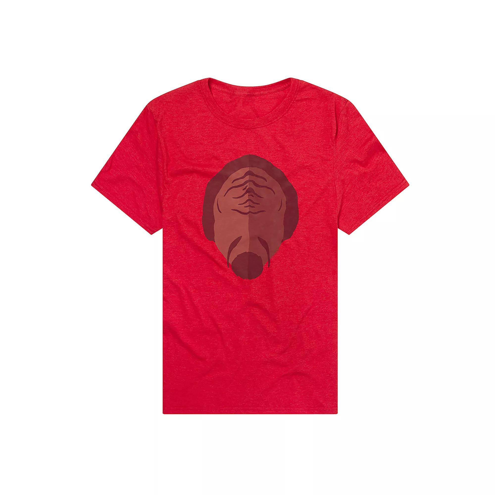 Men's Star Trek Klingon Warrior Silhouette Graphic Tee, Size: Small, Red Product Image