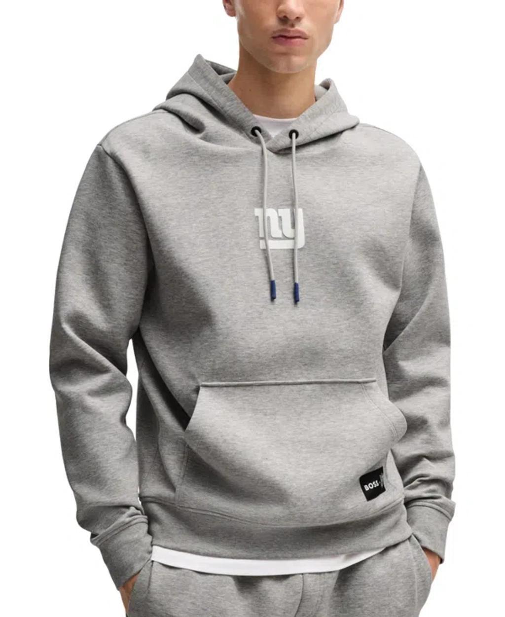 Unisex Hugo Boss Heather Gray Los Angeles Rams Woodson Tri-Blend Hoodie, Adult Unisex, Size: XL, Grey Product Image